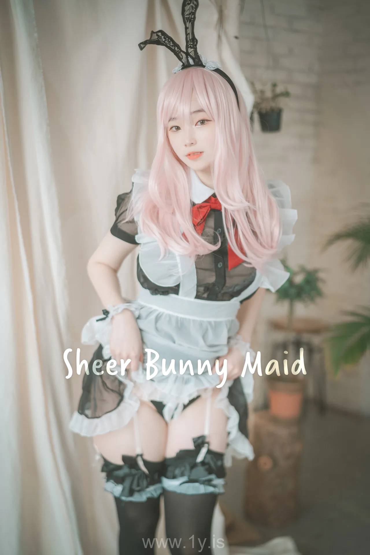 BamBi(밤비) NO.65 [DJAWA] Sheer Bunny Maid