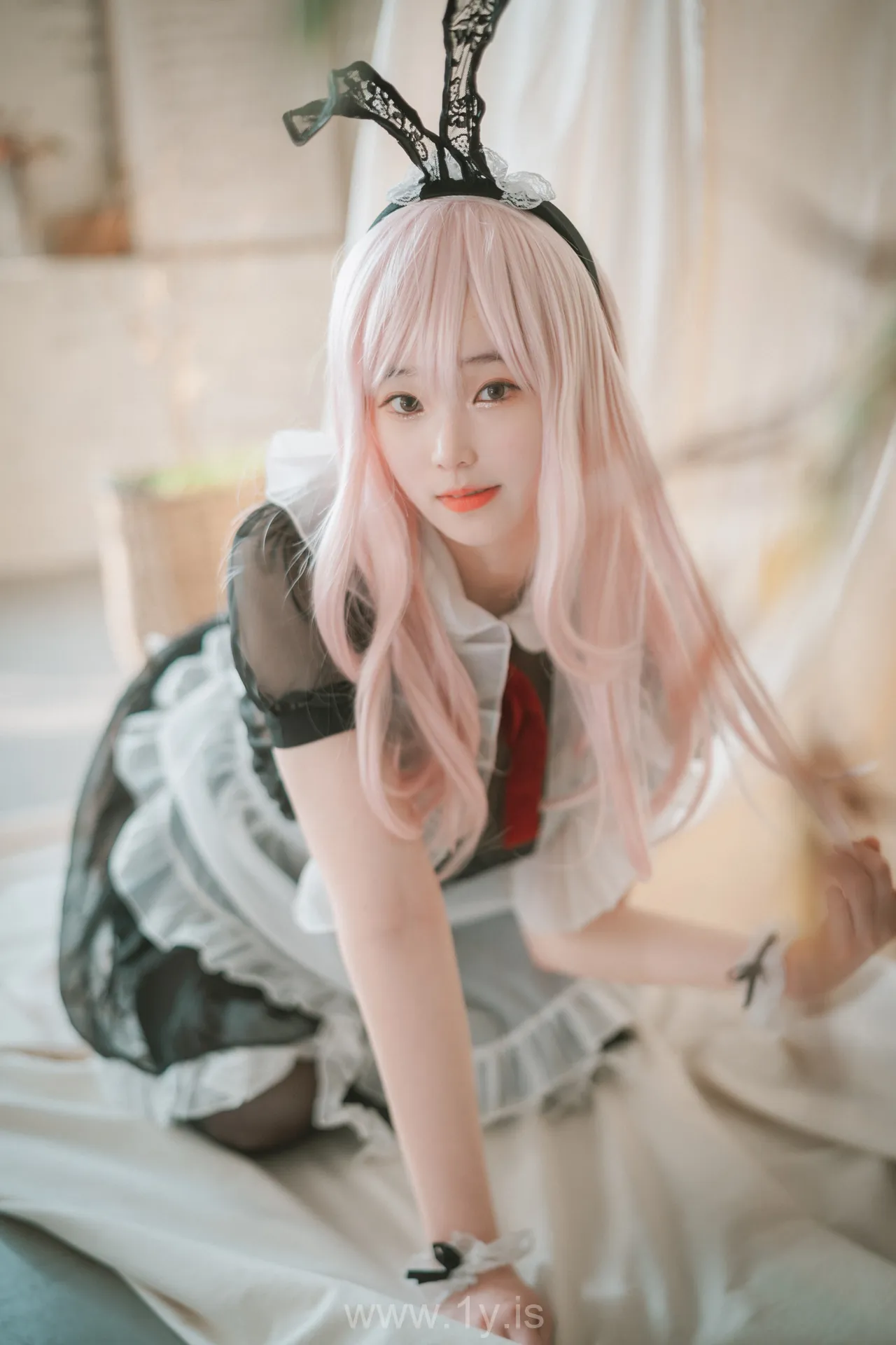 BamBi(밤비) NO.65 [DJAWA] Sheer Bunny Maid