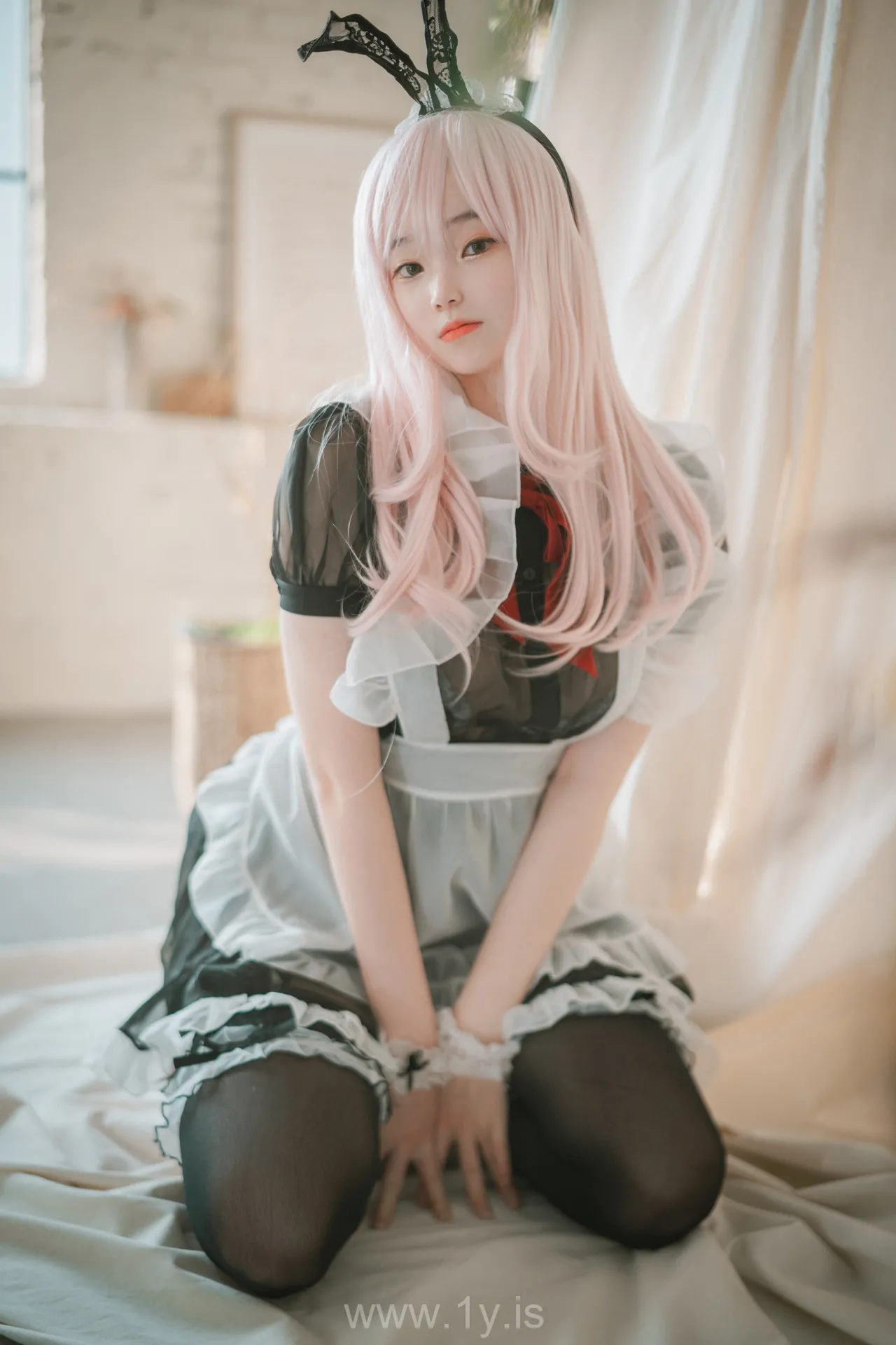 BamBi(밤비) NO.65 [DJAWA] Sheer Bunny Maid