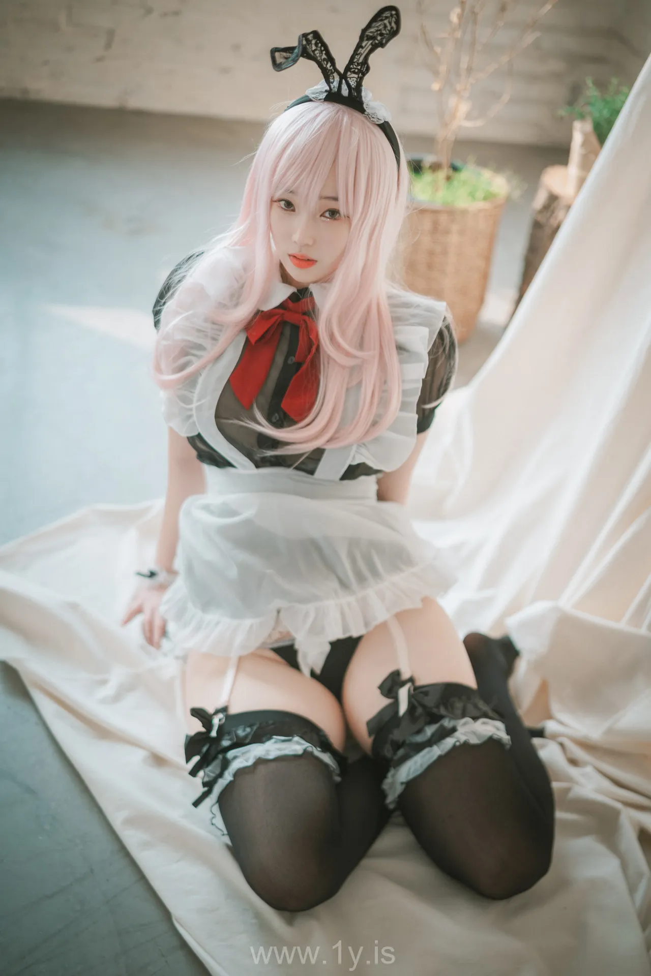 BamBi(밤비) NO.65 [DJAWA] Sheer Bunny Maid