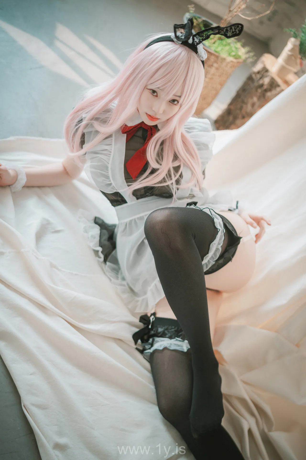 BamBi(밤비) NO.65 [DJAWA] Sheer Bunny Maid