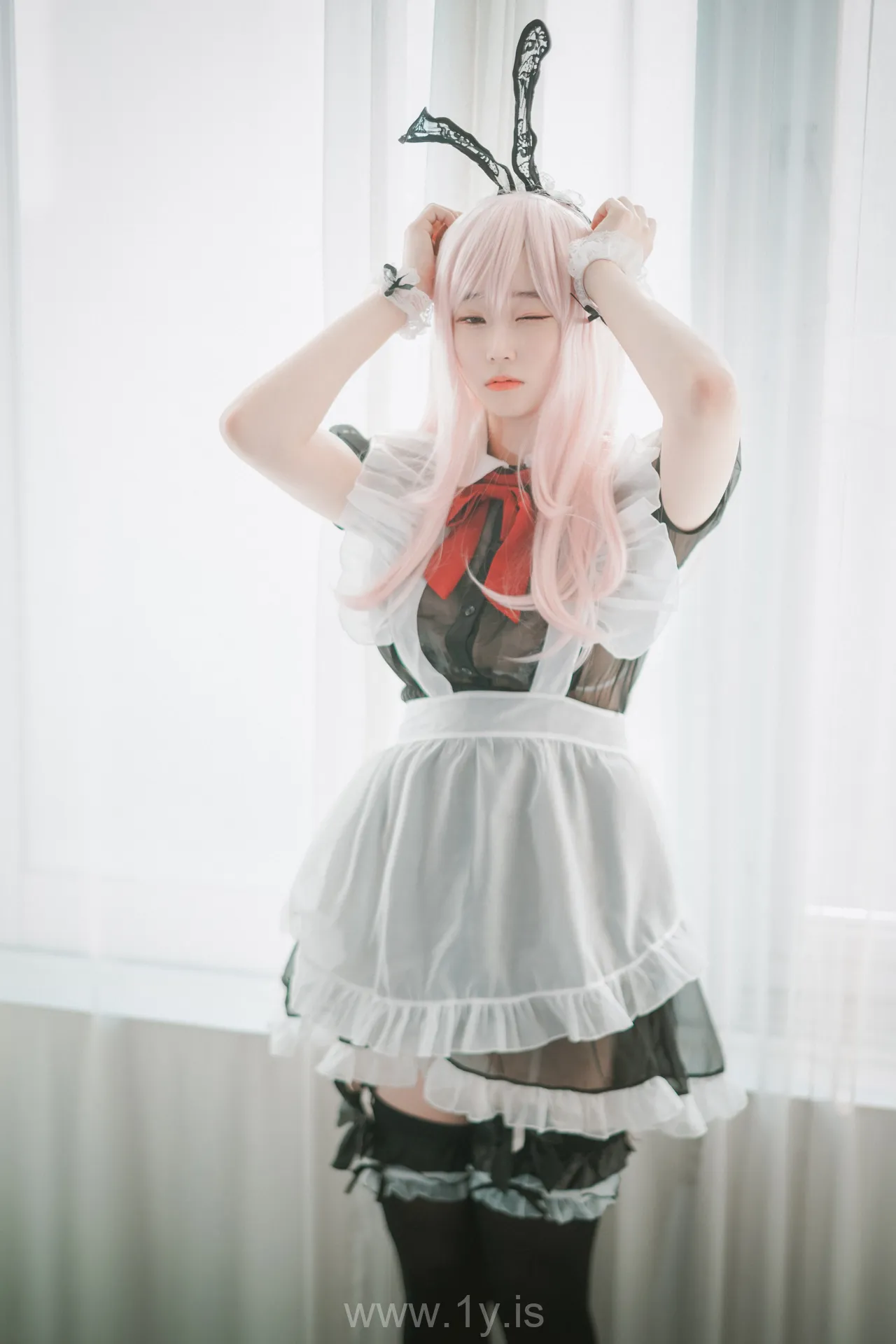 BamBi(밤비) NO.65 [DJAWA] Sheer Bunny Maid