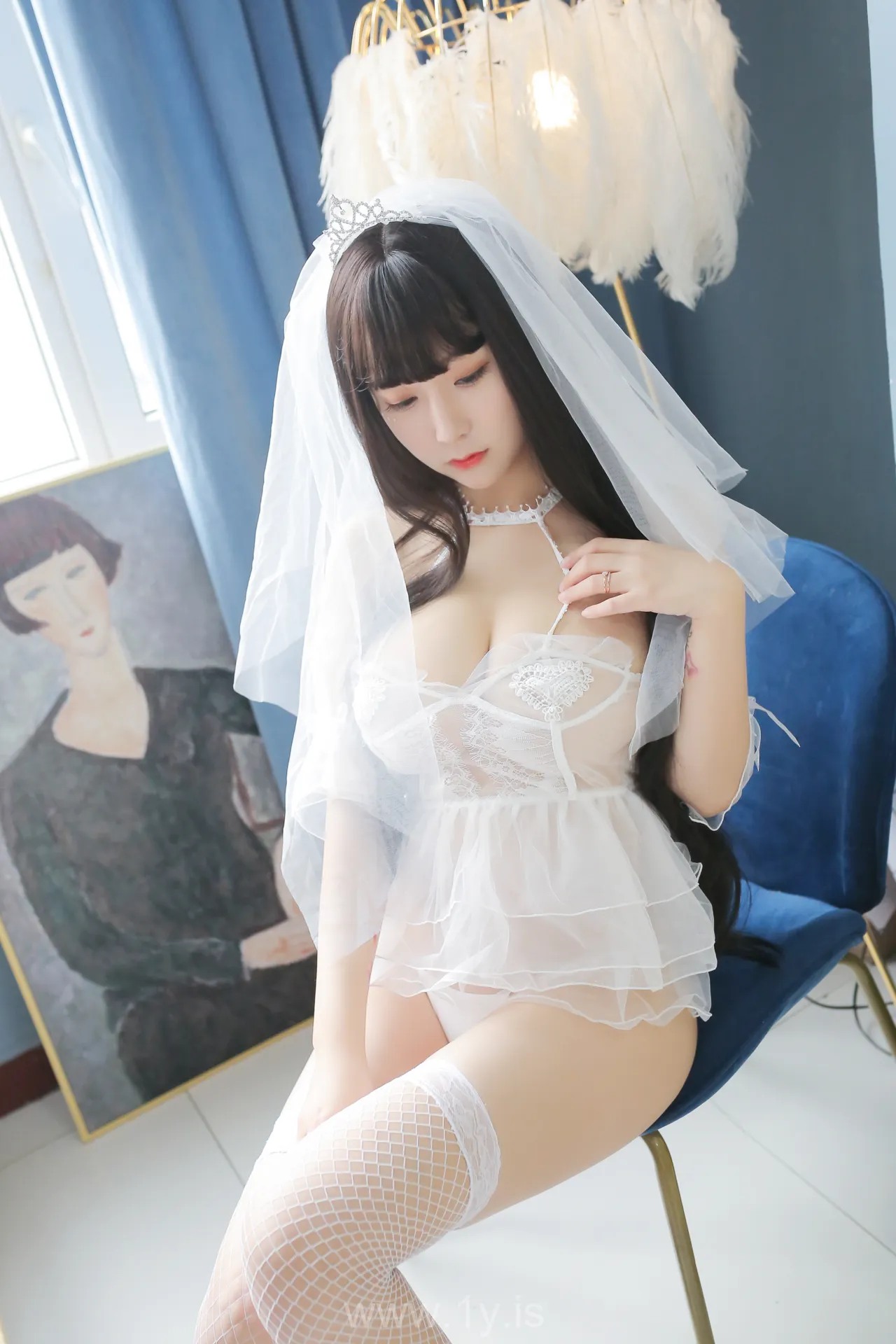 猫九酱 VOL.19 长发婚纱