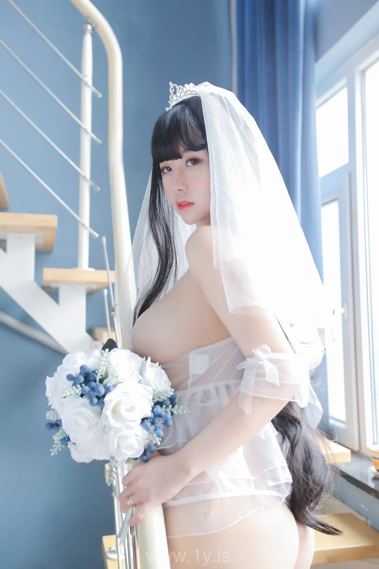 猫九酱 VOL.19 长发婚纱