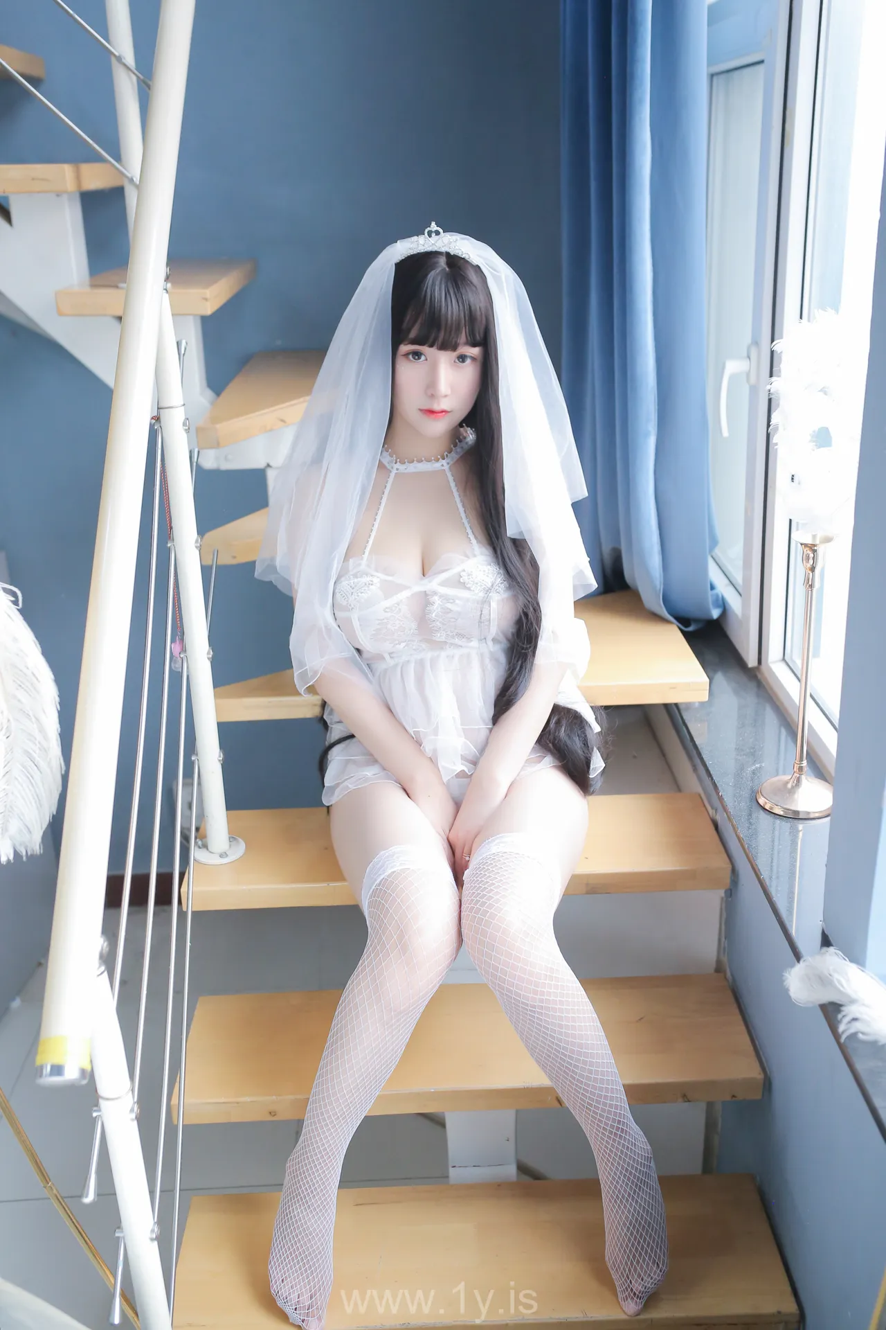 猫九酱 VOL.19 长发婚纱