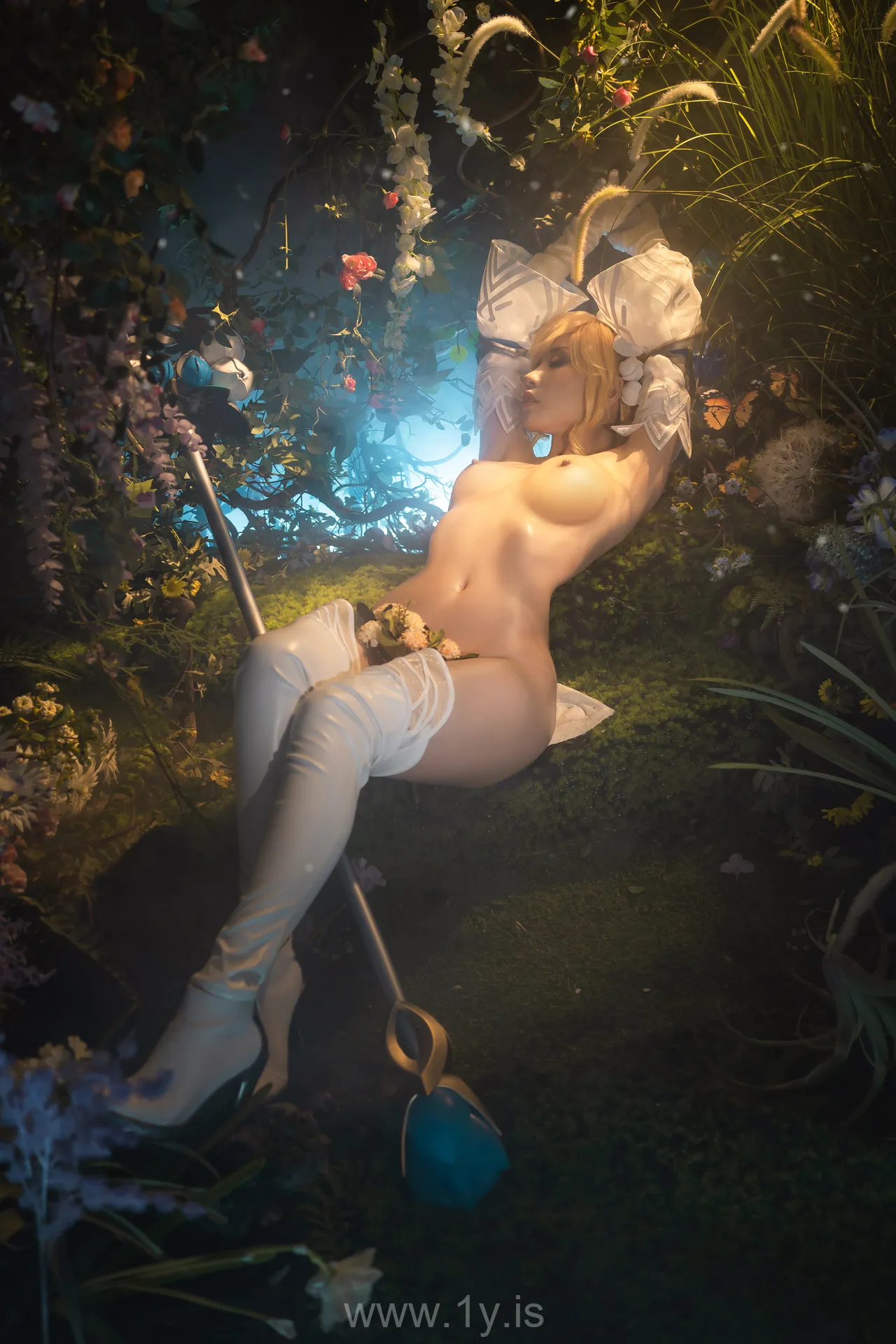 爆机少女喵小吉MiaoXiaoJi NO.016 Sexy Lux(拉克丝 水晶玫瑰)