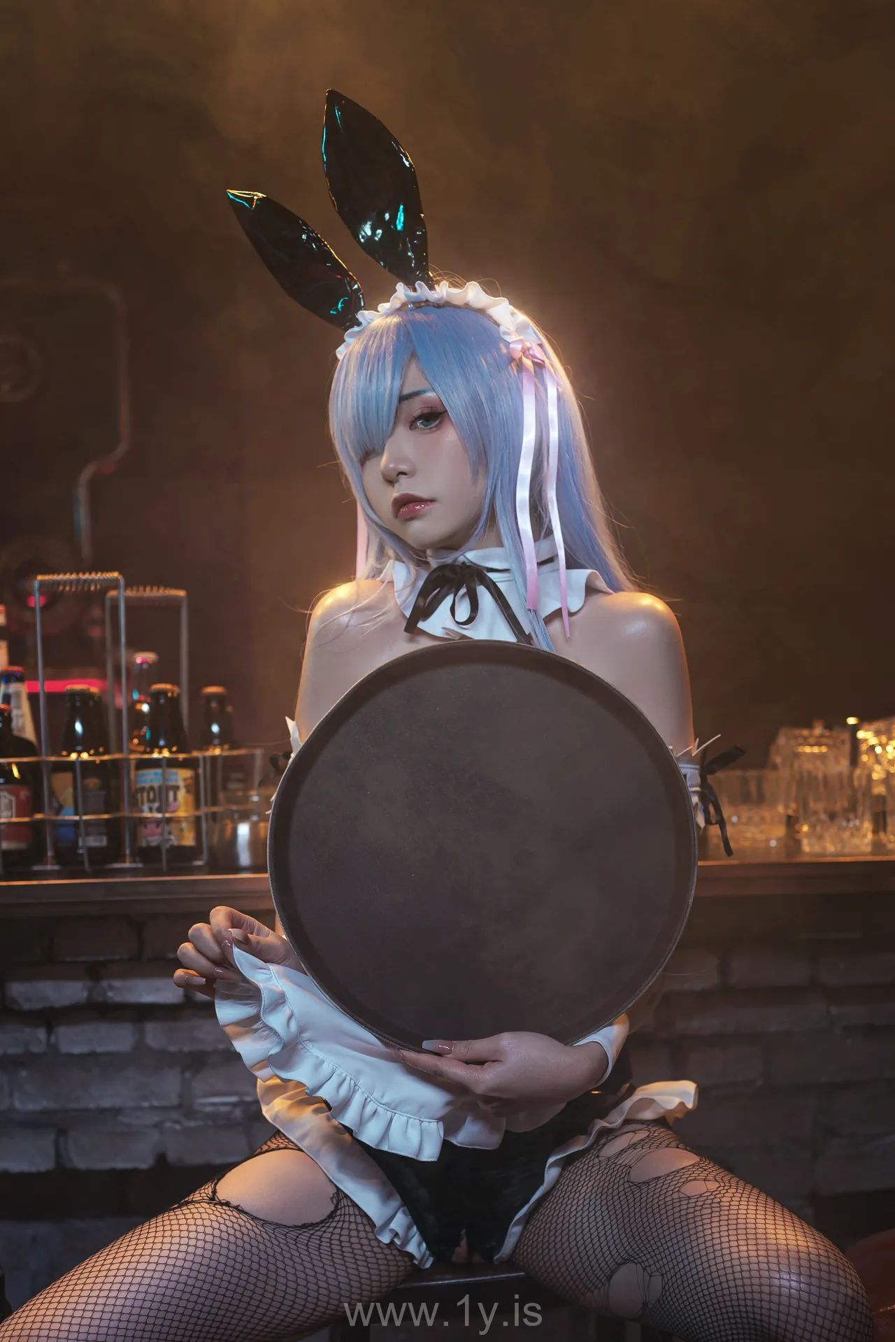 爆机少女喵小吉MiaoXiaoJi NO.019 Rem Is A Bunny Girl(从零开始的夜生活)