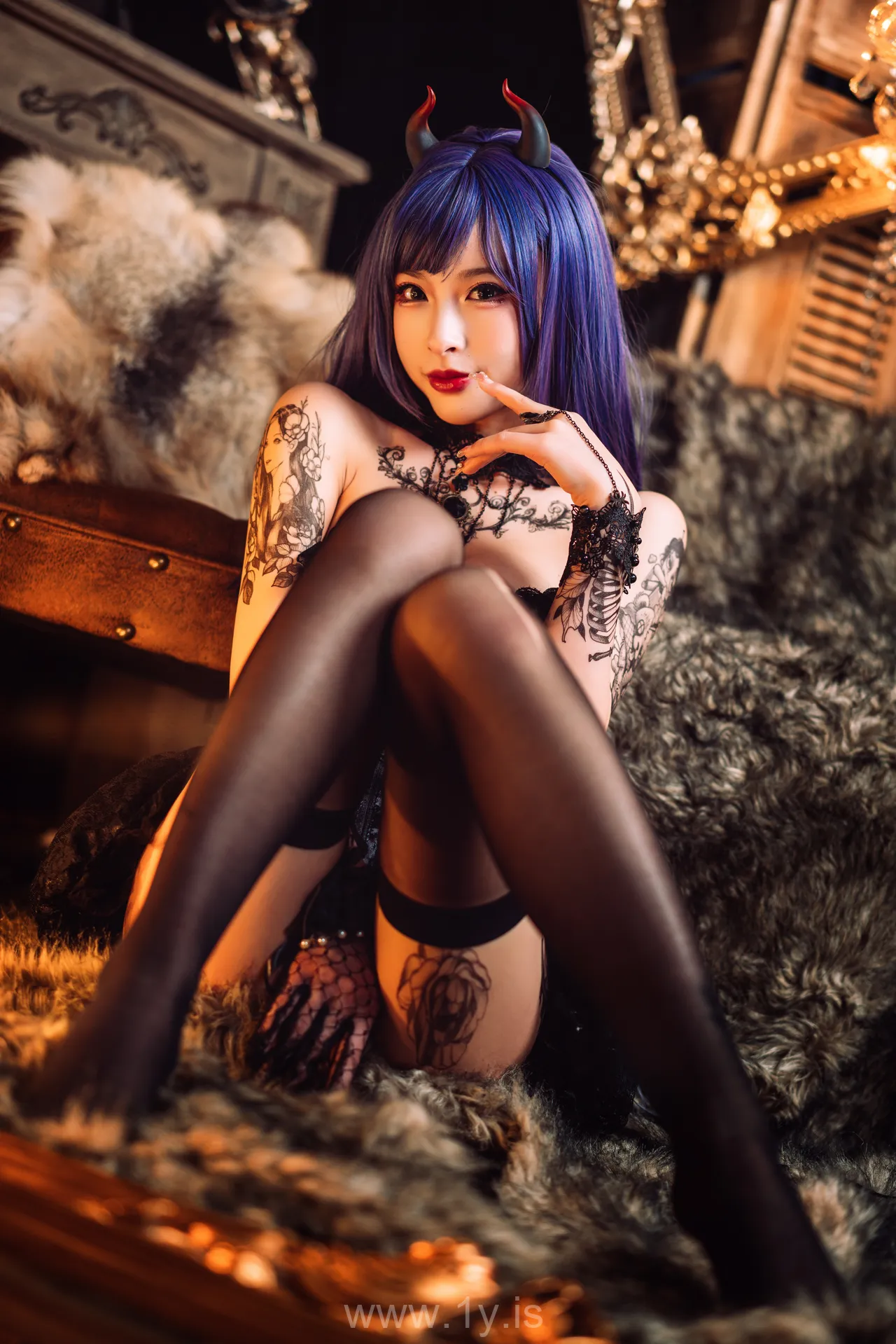 清水由乃 NO.13 暗黑纹身
