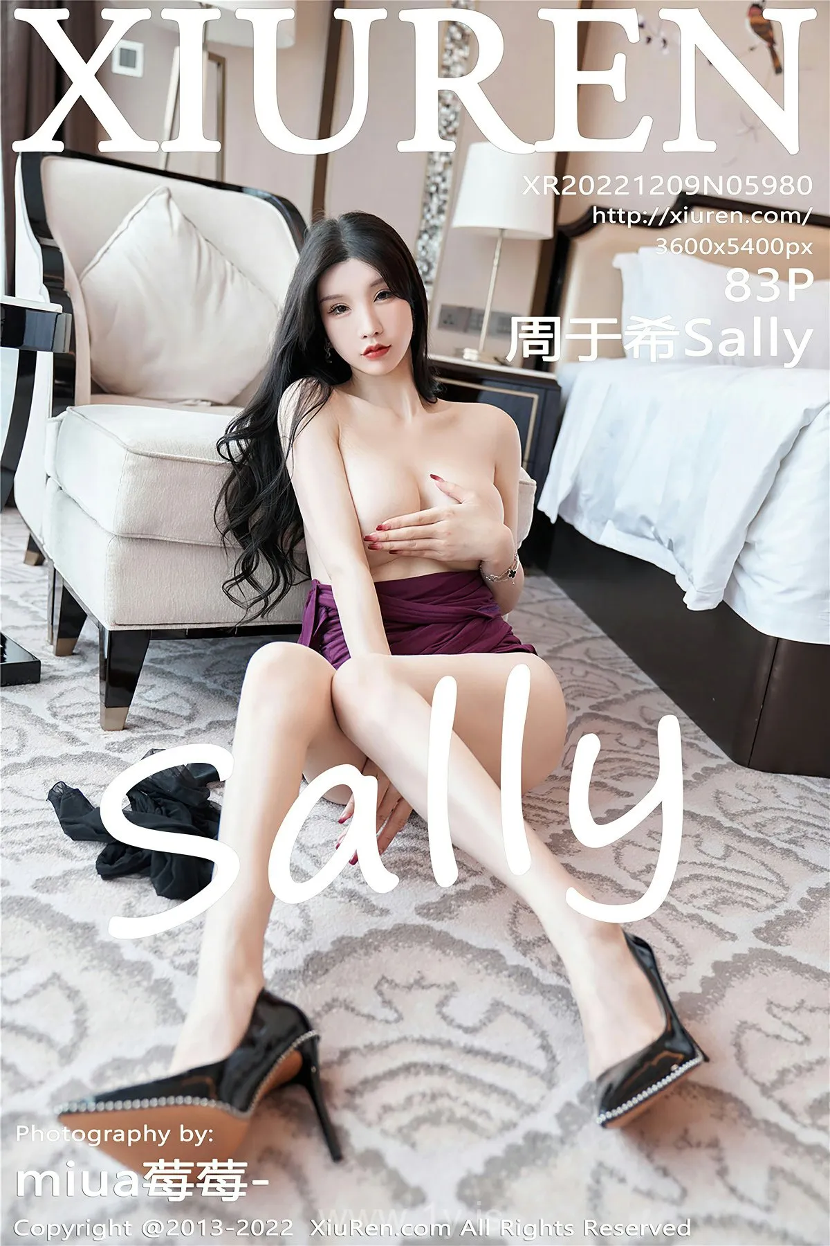 XIUREN(秀人网) No.5980 Exquisite & Fancy Asian Girl 周于希Sally