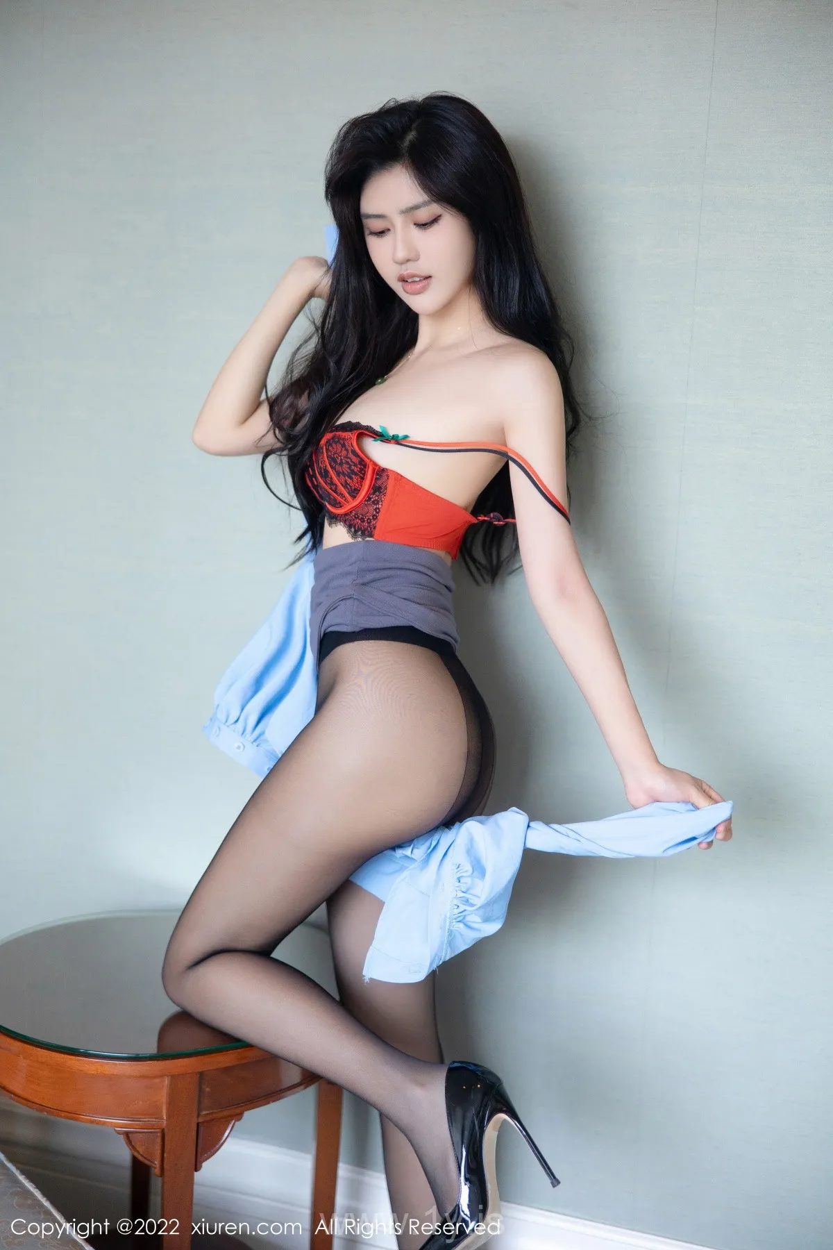 XIUREN(秀人网) No.5982 Stunning & Slim Asian Beauty 淺淺Danny