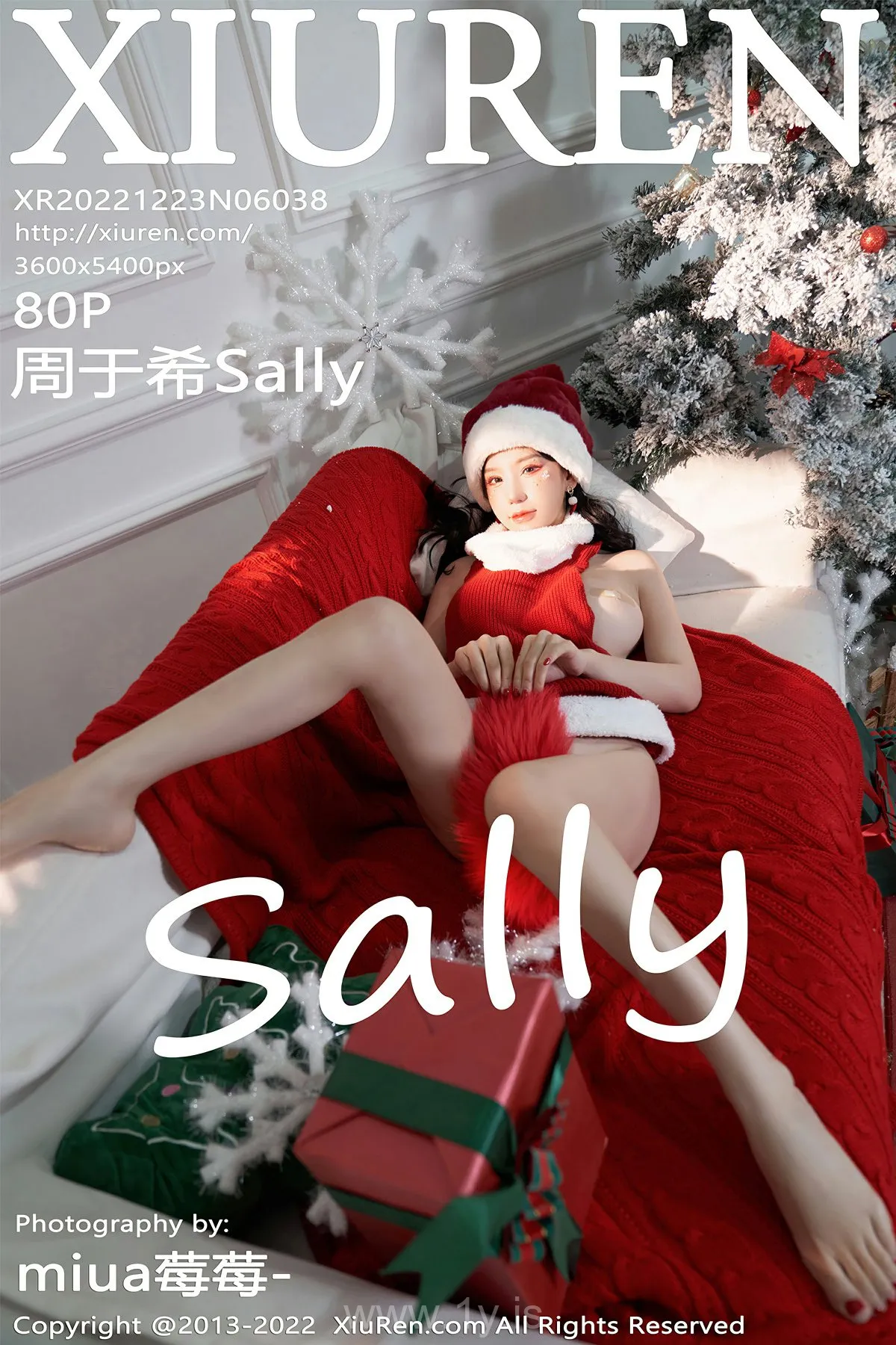 XIUREN(秀人网) No.6038 Gorgeous & Adorable Asian Model 周于希Sally