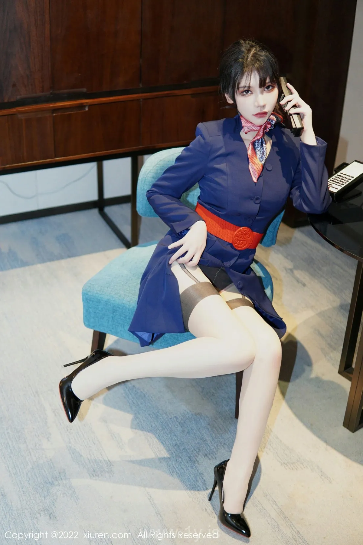 XIUREN(秀人网) No.6048 Fashionable Chinese Model 桃桃子_