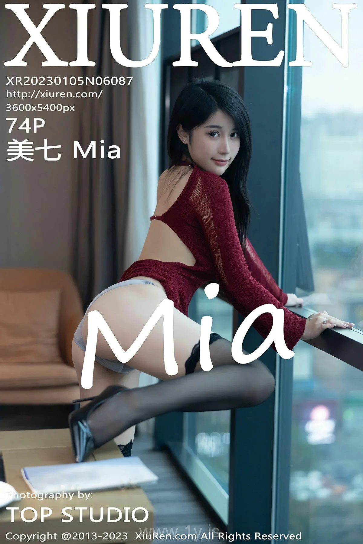 XIUREN(秀人网) No.6087 Charming & Sexy Chinese Beauty 美七Mia