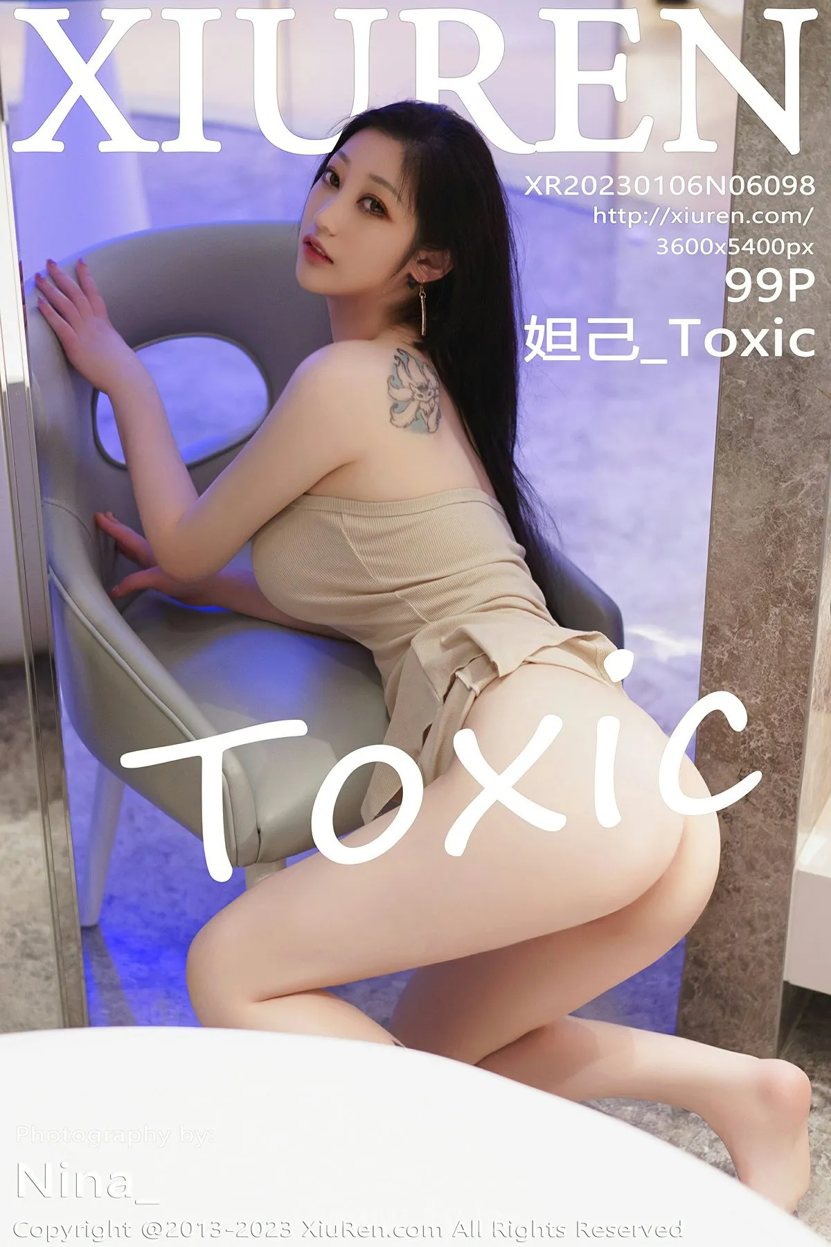 XIUREN(秀人网) No.6098 Slender Chinese Peri 妲己_Toxic