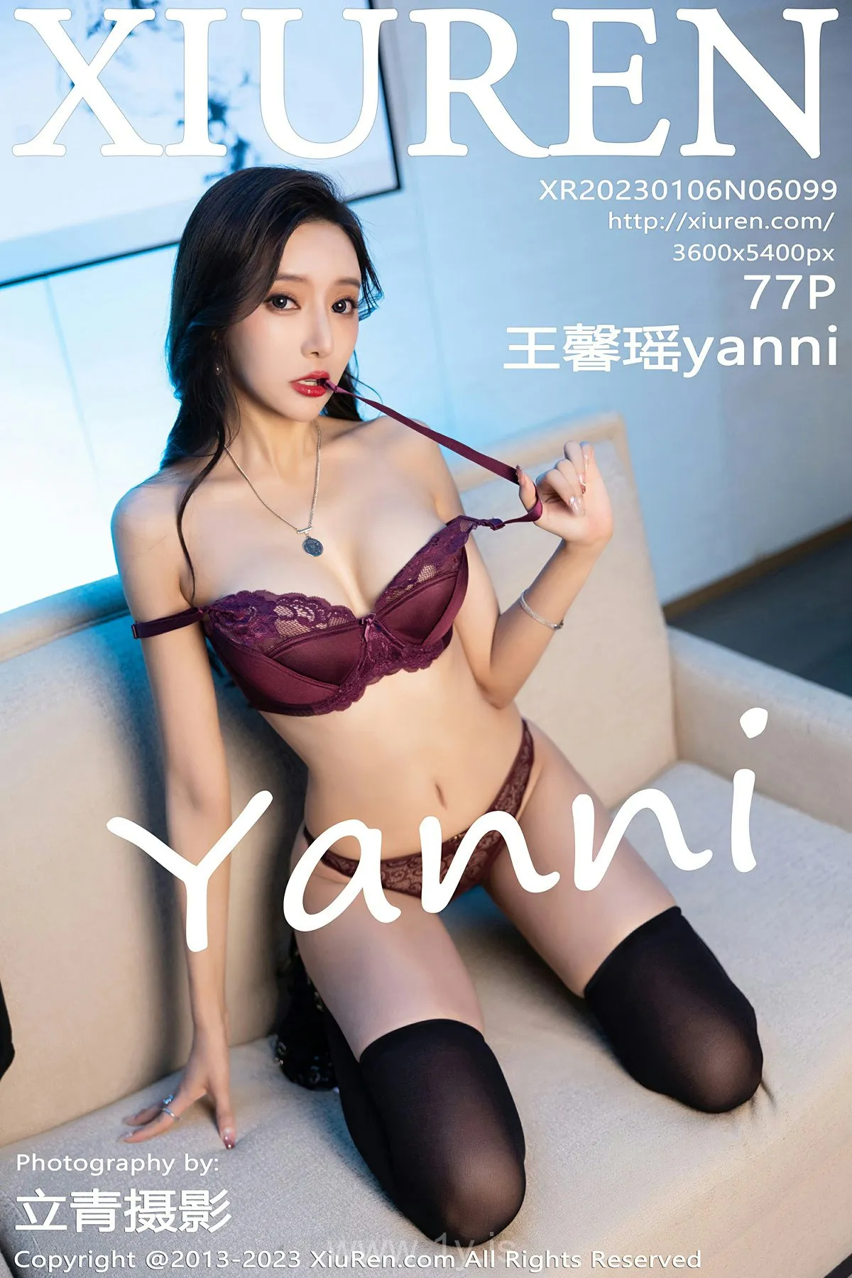 XIUREN(秀人网) No.6099 Stunning Chinese Hottie 王馨瑶yanni