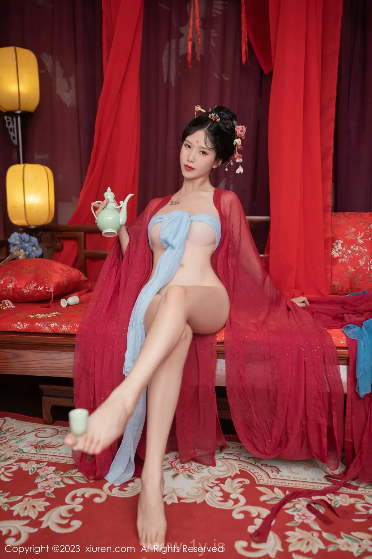XIUREN(秀人网) NO.6154 Lovely & Slim Chinese Chick 利世