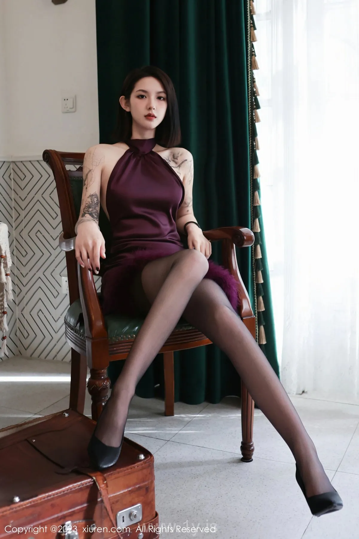 XIUREN(秀人网) No.6280 Trendy & Exquisite Chinese Homebody Girl 乔一一