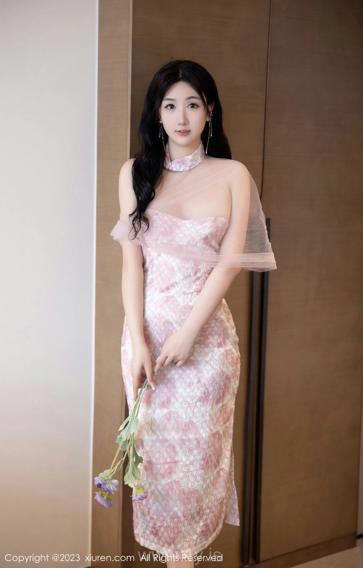 XIUREN(秀人网) NO.6313 Good-looking & Refined Asian Goddess 江真真