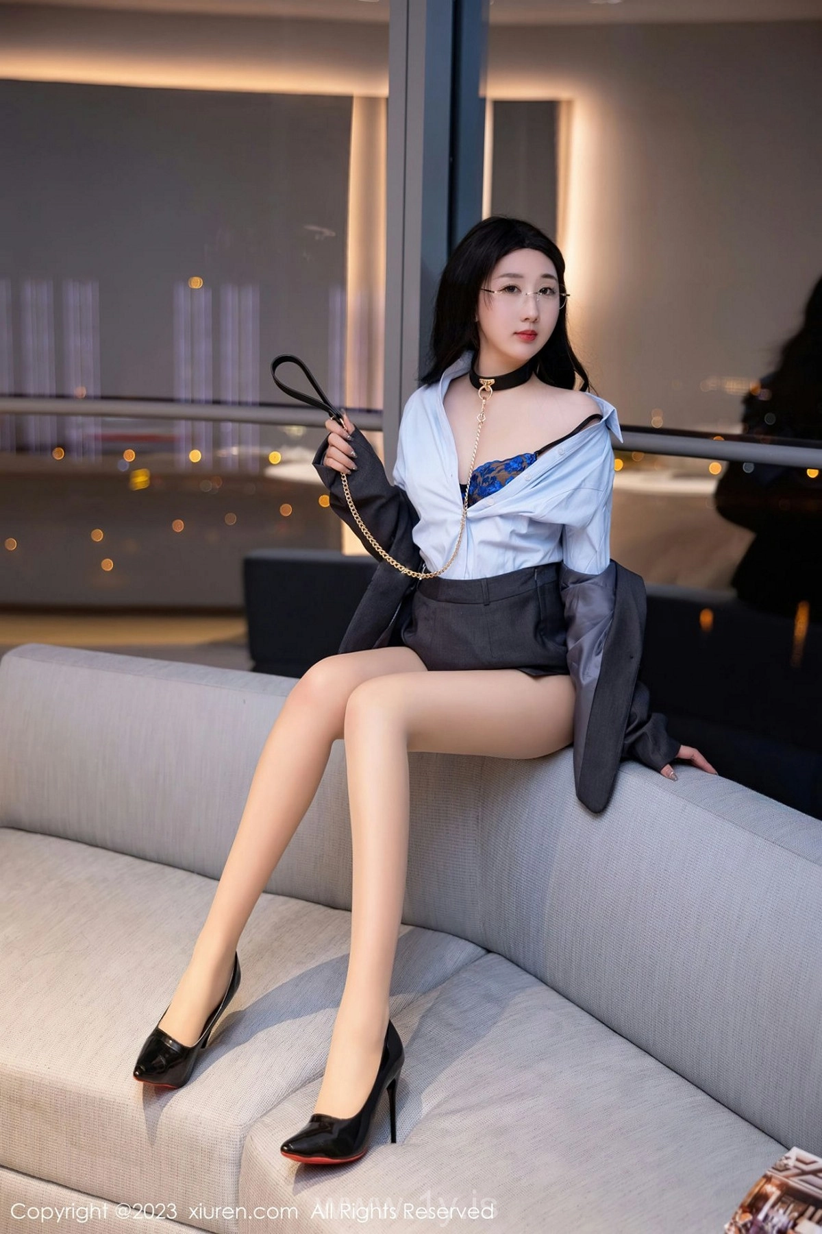 XIUREN(秀人网) NO.6607 Good-looking & Beautiful Asian Cutie 江真真