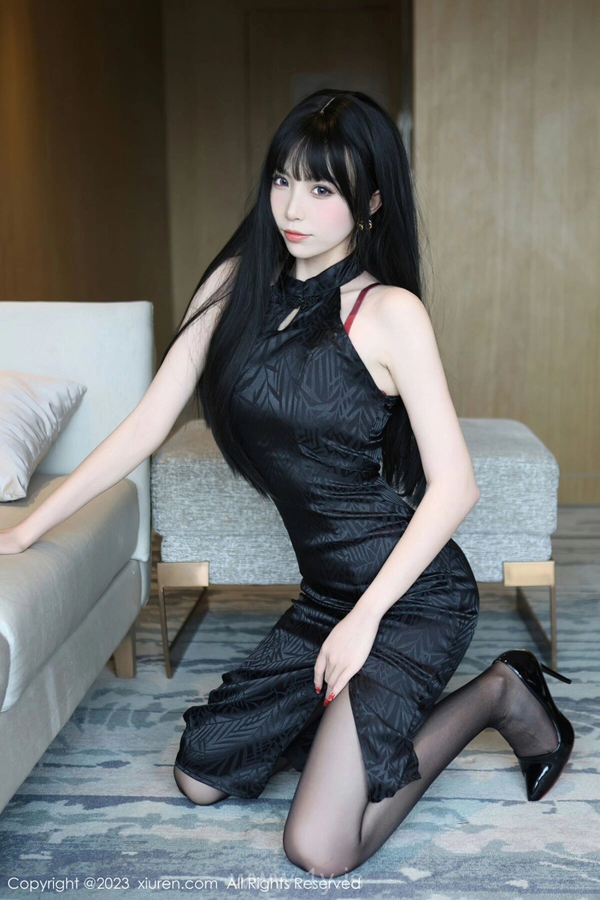XIUREN(秀人网) NO.6666 Gorgeous Asian Goddess 江七七
