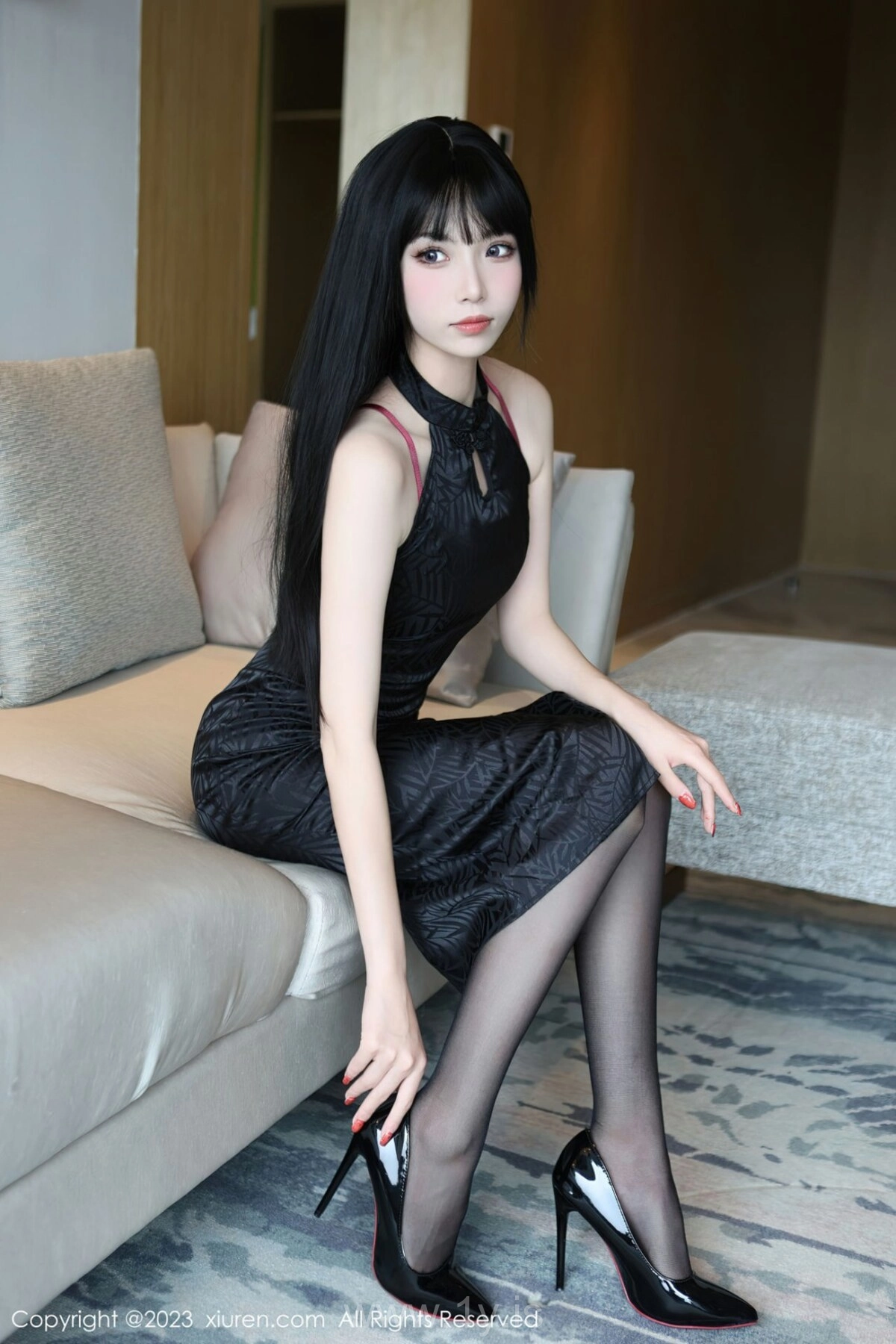 XIUREN(秀人网) NO.6666 Gorgeous Asian Goddess 江七七