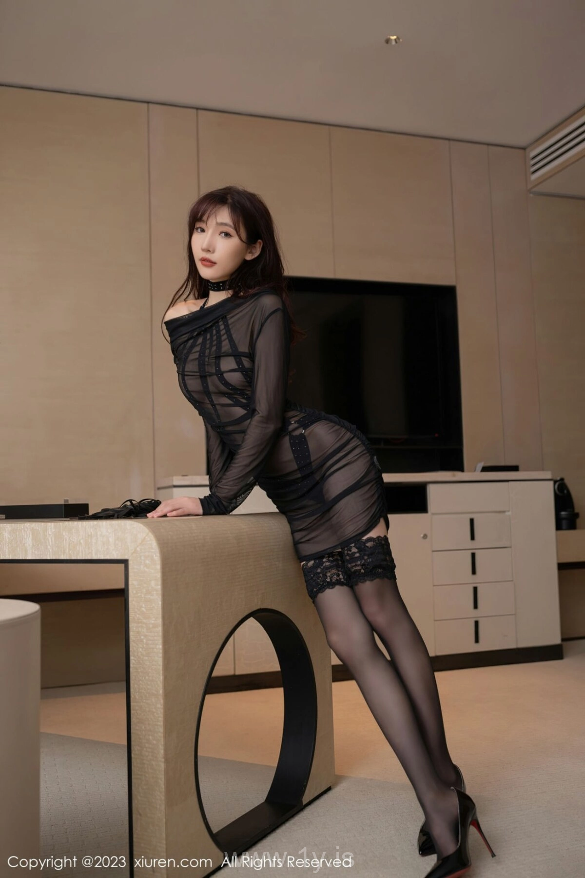 XIUREN(秀人网) NO.6674 Appealing Asian Model 陸萱萱