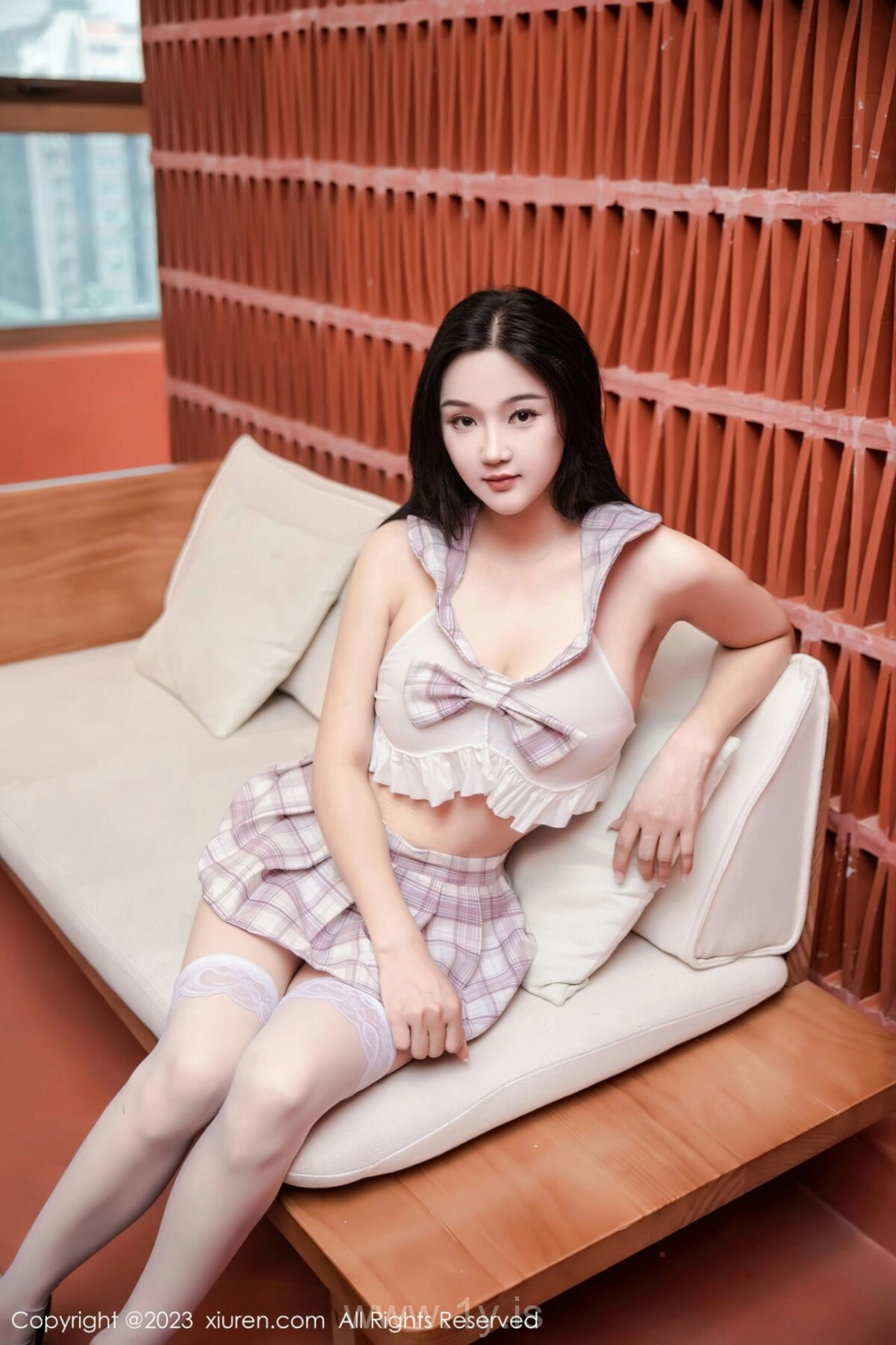 XIUREN(秀人网) NO.6733 Stunning Chinese Belle 慕嫣然Lancy
