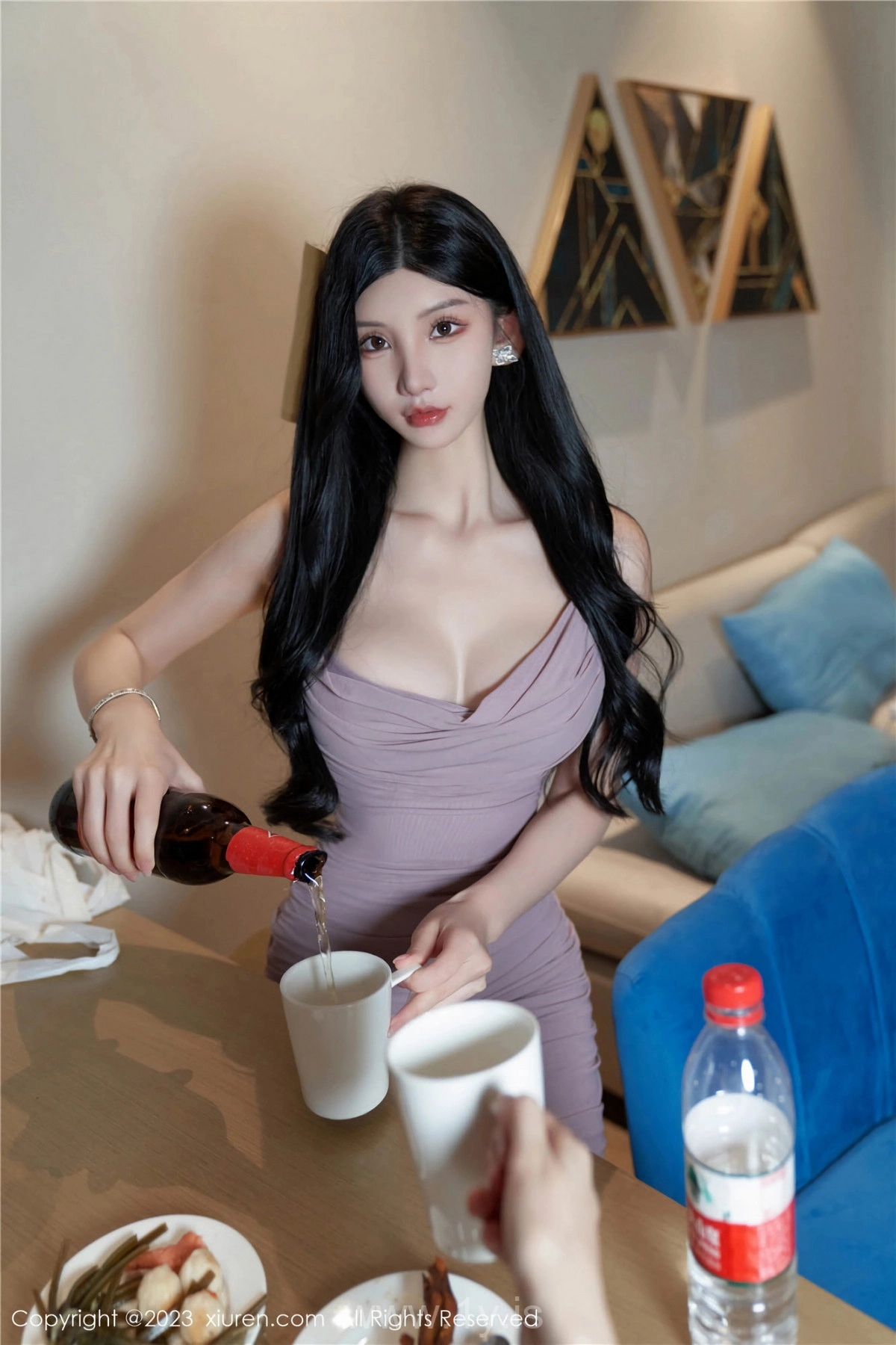 XIUREN(秀人网) No.7122 Sexy & Attractive Asian Chick 周于希Sally