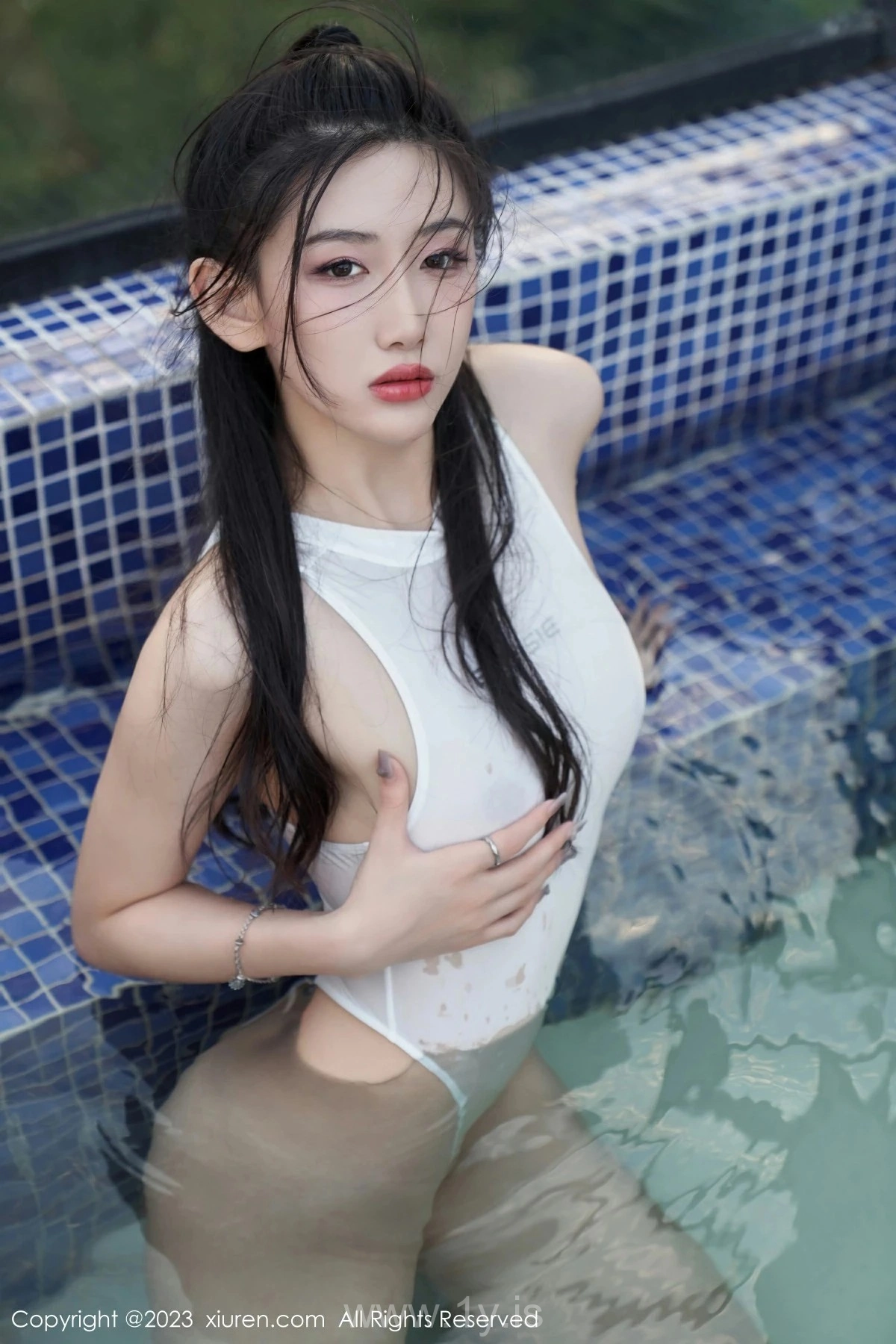 XIUREN(秀人网) No.7146 Nice-looking & Elegant Asian Hottie 沈青黛