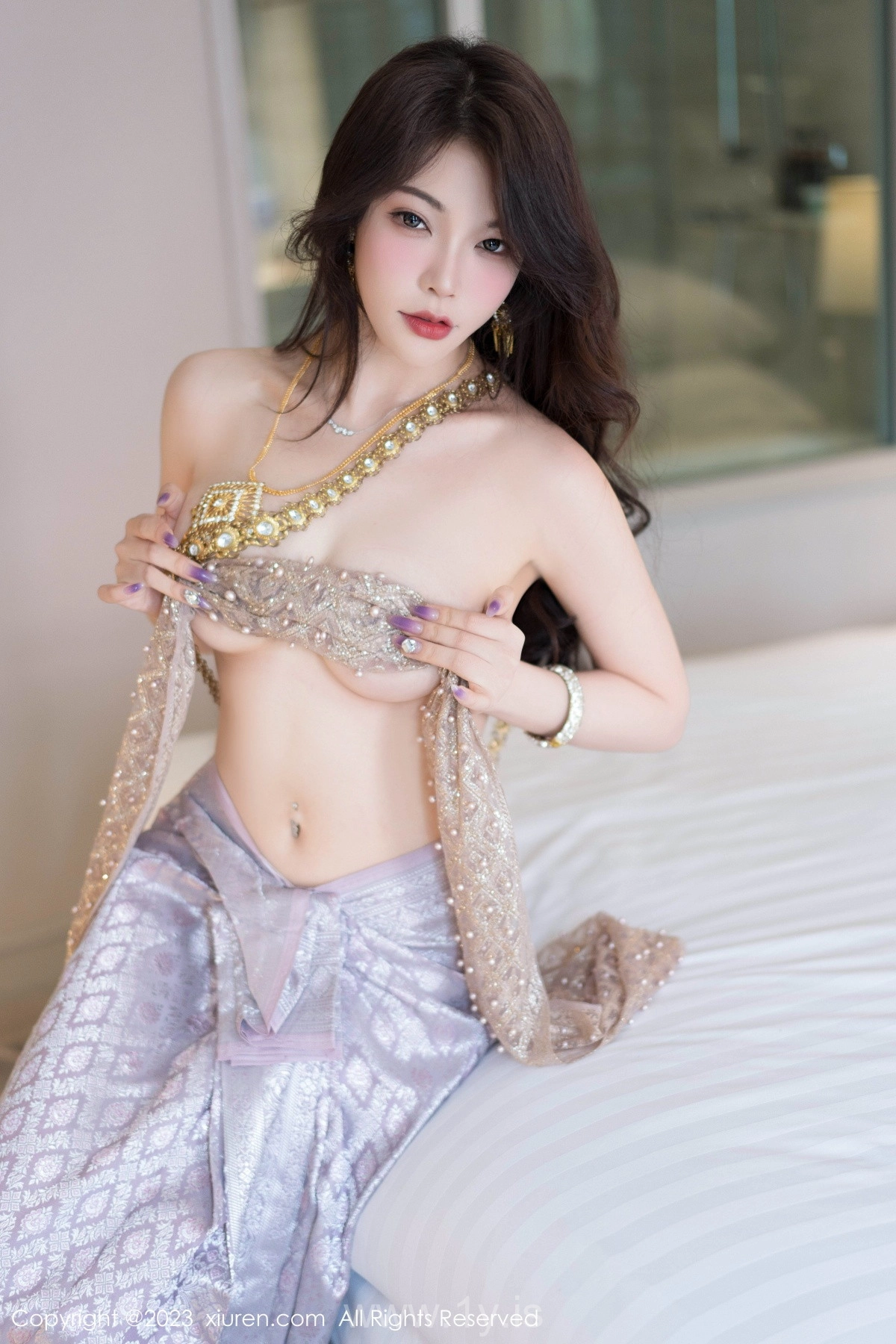 XIUREN(秀人网) No.7164 Fashionable Asian Homebody Girl 徐莉芝Booty