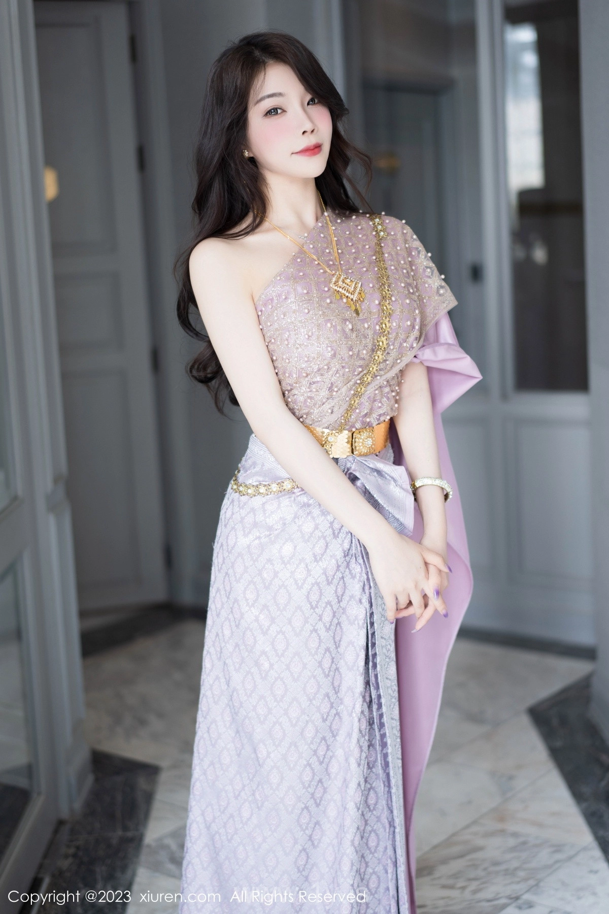 XIUREN(秀人网) No.7164 Fashionable Asian Homebody Girl 徐莉芝Booty