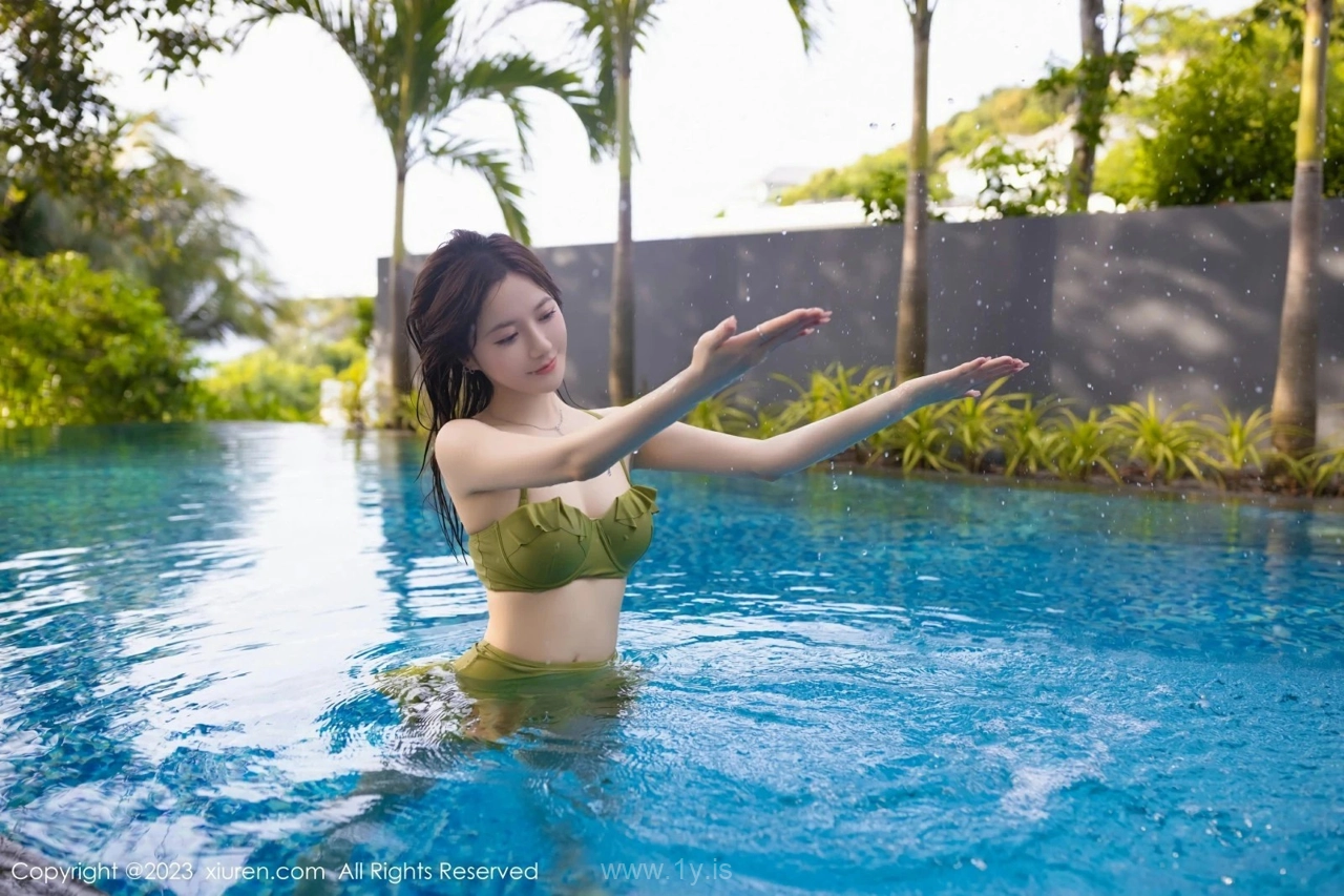 XIUREN(秀人网) No.7189 Pretty & Slender Asian Peri 魚子醬Fish