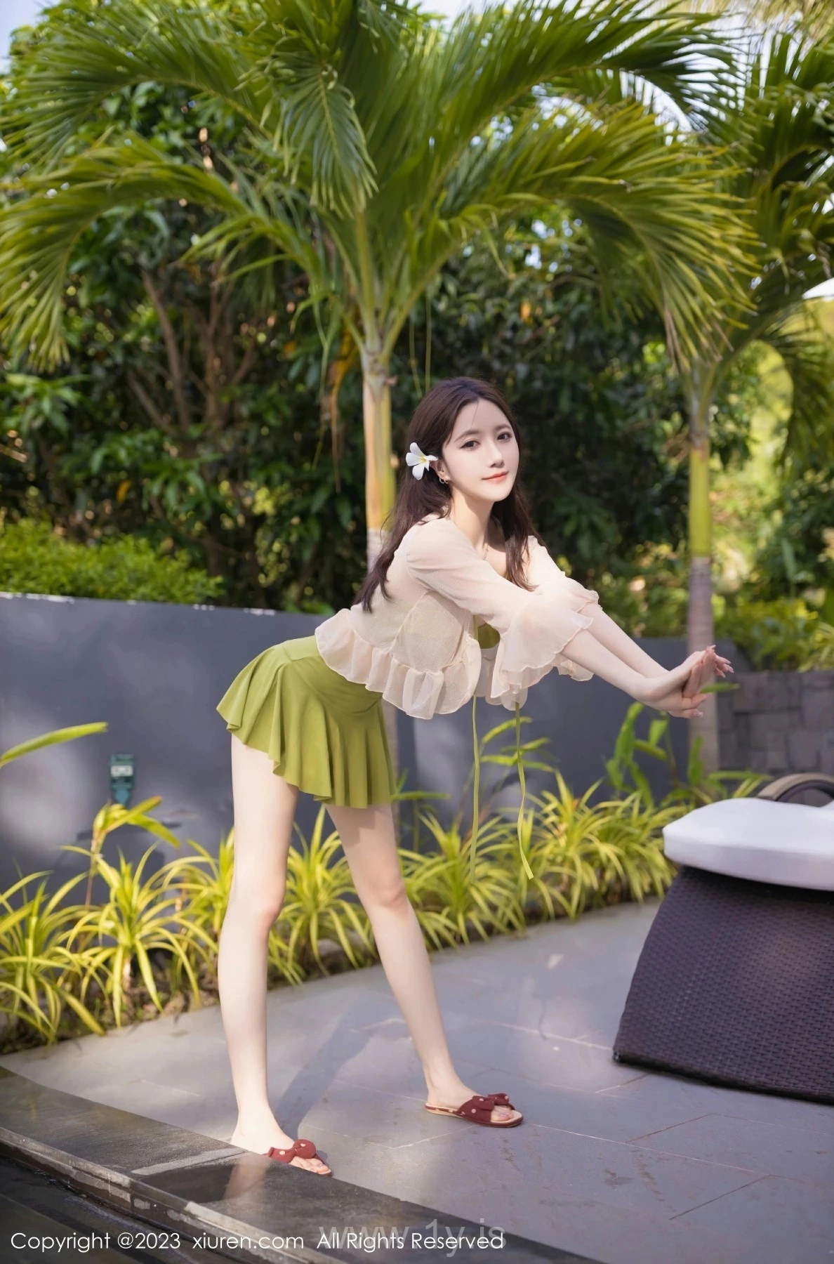 XIUREN(秀人网) No.7189 Pretty & Slender Asian Peri 魚子醬Fish