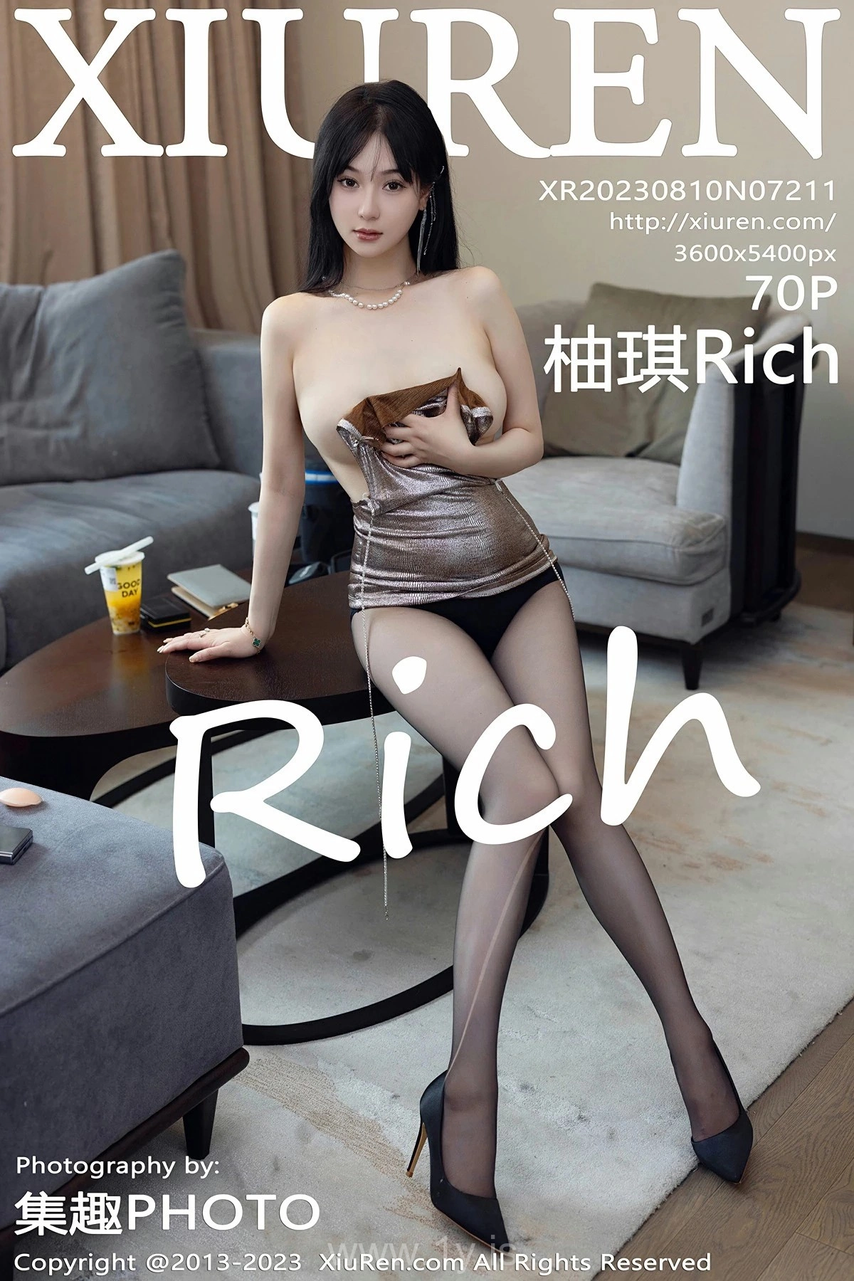 XIUREN(秀人网) No.7211 Stunning & Delightful Asian Jade 柚琪Rich