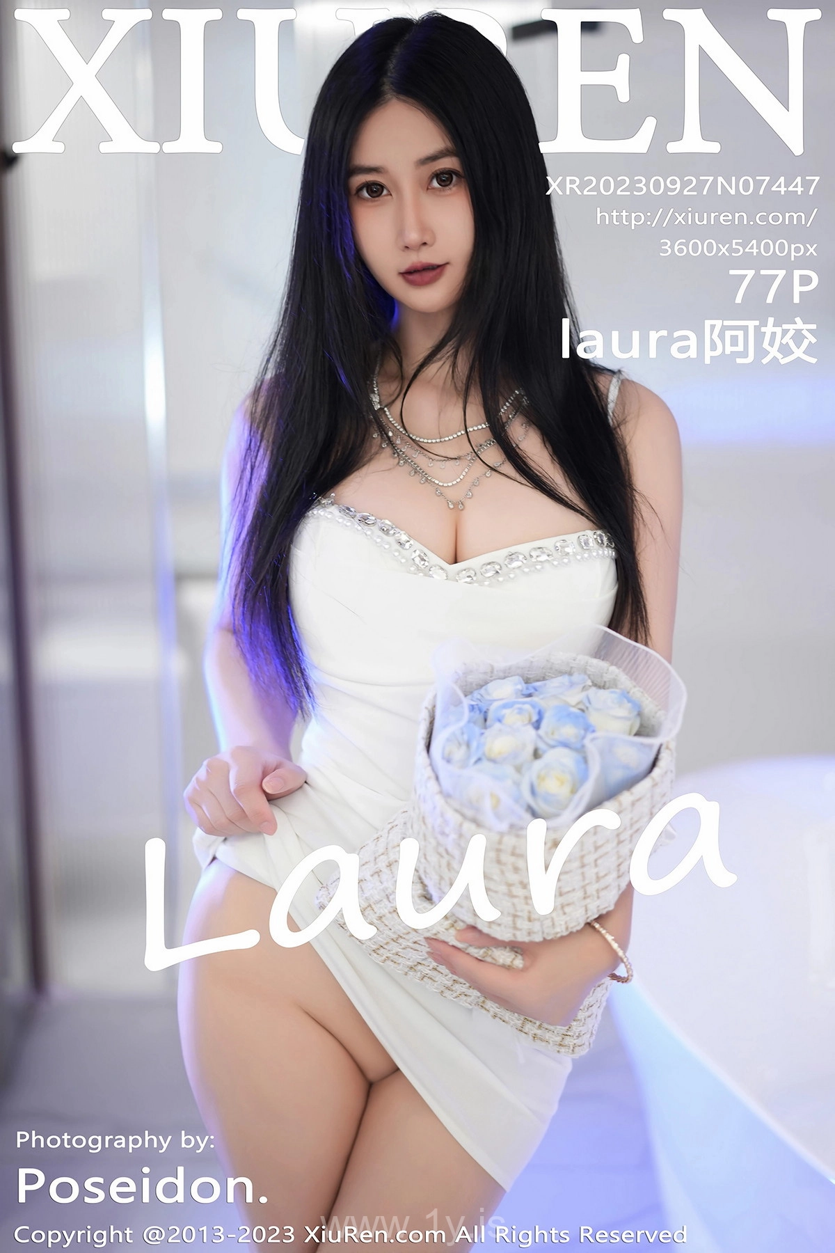 XIUREN(秀人网) No.7447 Gorgeous Asian Enchantress laura阿姣