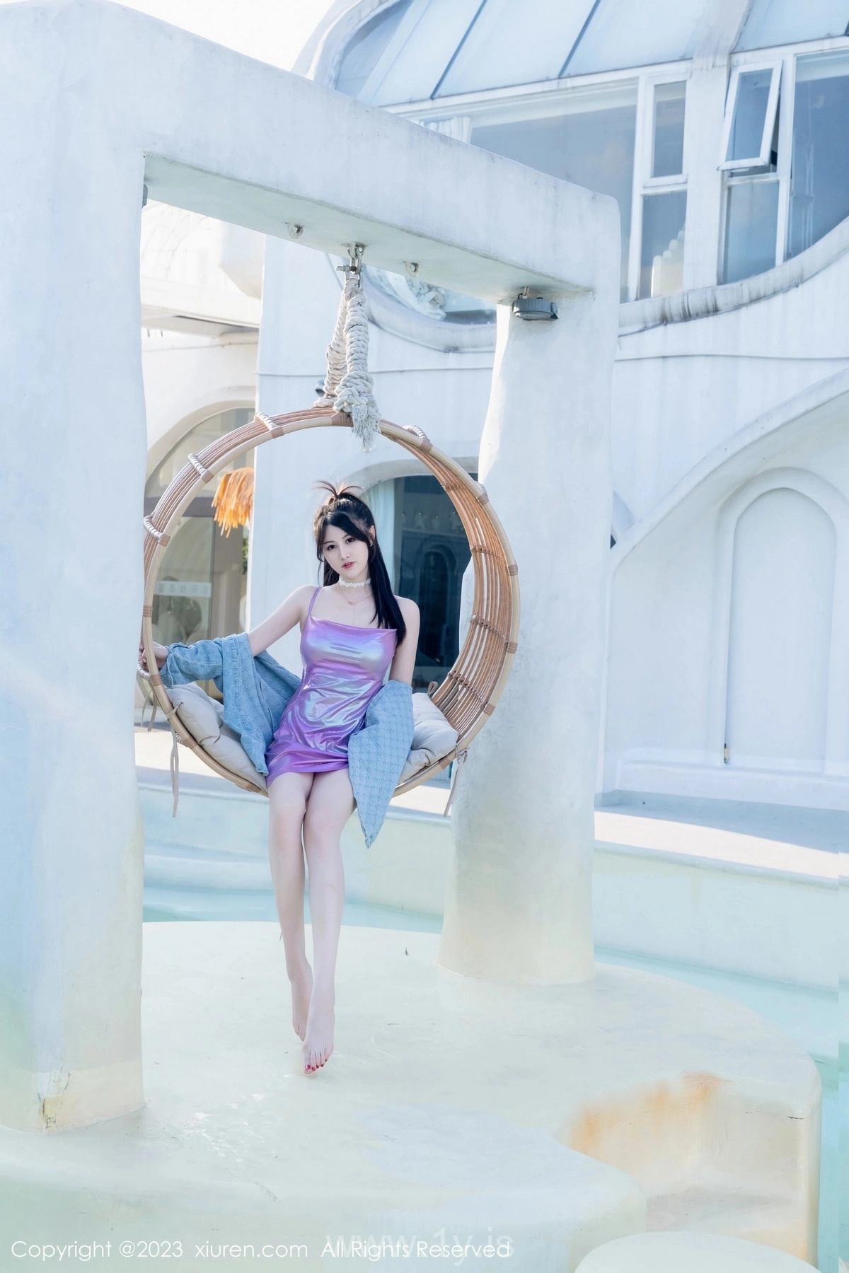 XIUREN(秀人网) No.7565 Ravishing & Good-looking Asian Starlet 詩詩kiki