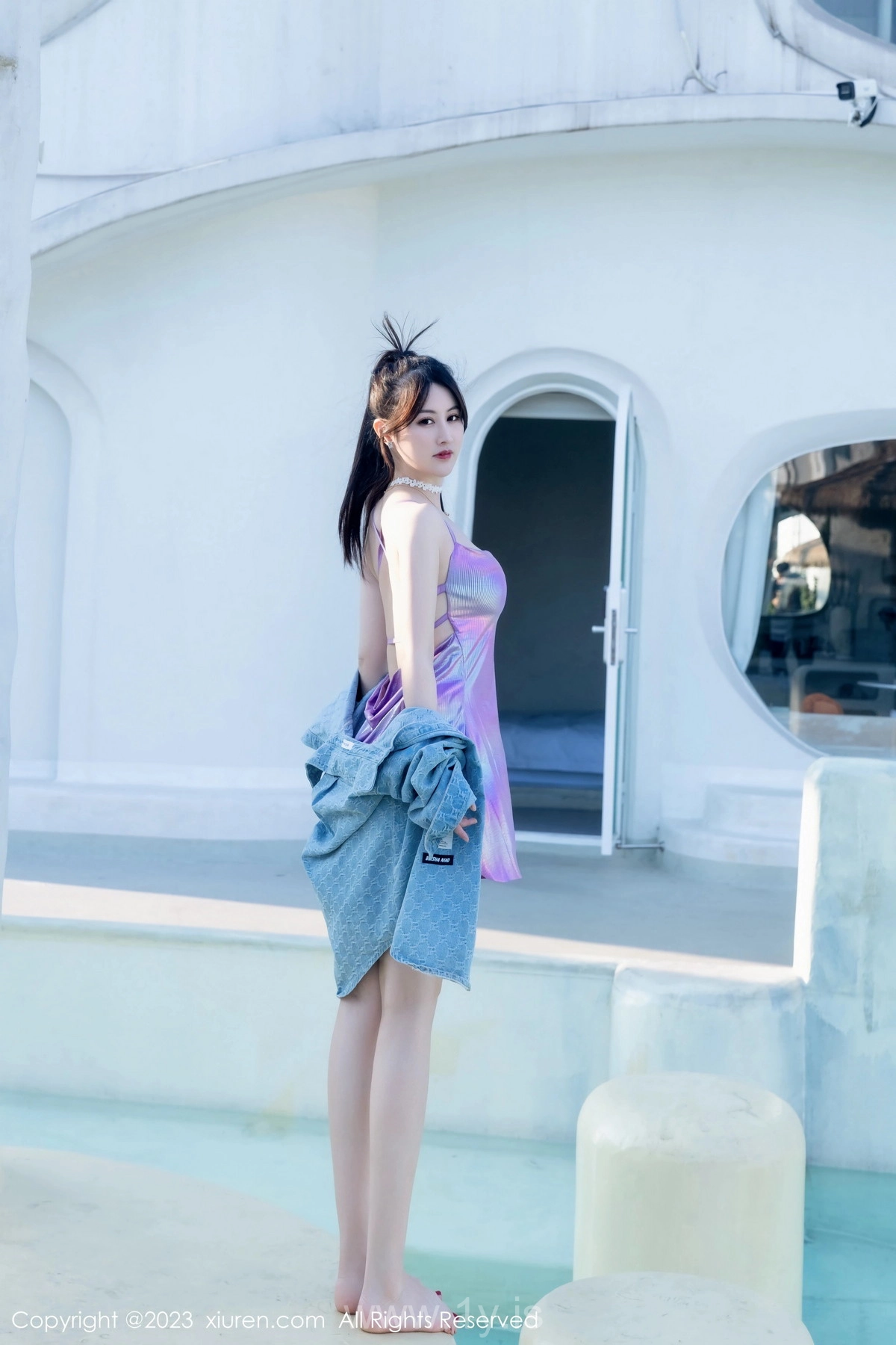 XIUREN(秀人网) No.7565 Ravishing & Good-looking Asian Starlet 詩詩kiki