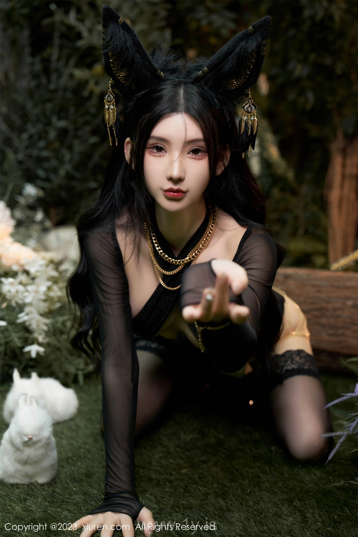 XIUREN(秀人网) No.7580 Beautiful & Sophisticated Asian Homebody Girl 周于希Sally
