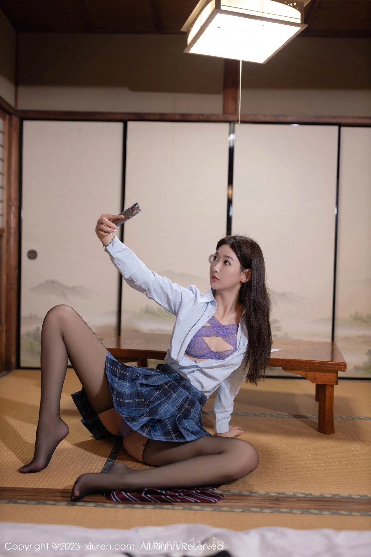XIUREN(秀人网) No.7585 Sultry Chinese Cougar 唐安琪