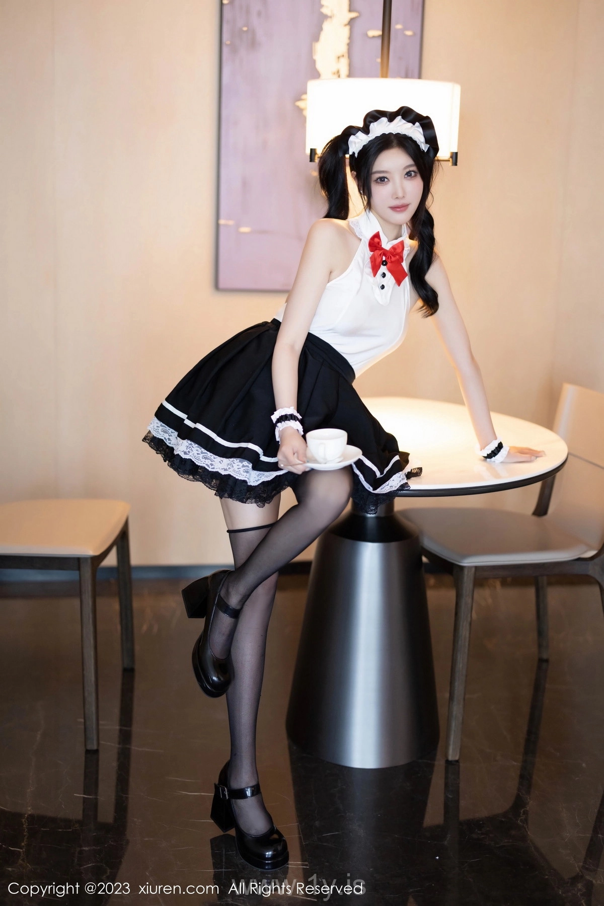 XIUREN(秀人网) No.7590 Pretty & Tempting Chinese Temptress 楊晨晨Yome