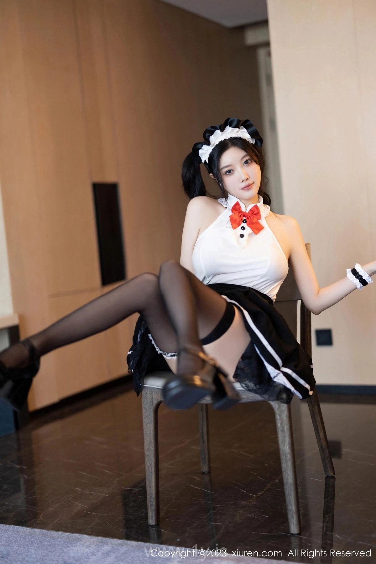 XIUREN(秀人网) No.7590 Pretty & Tempting Chinese Temptress 楊晨晨Yome