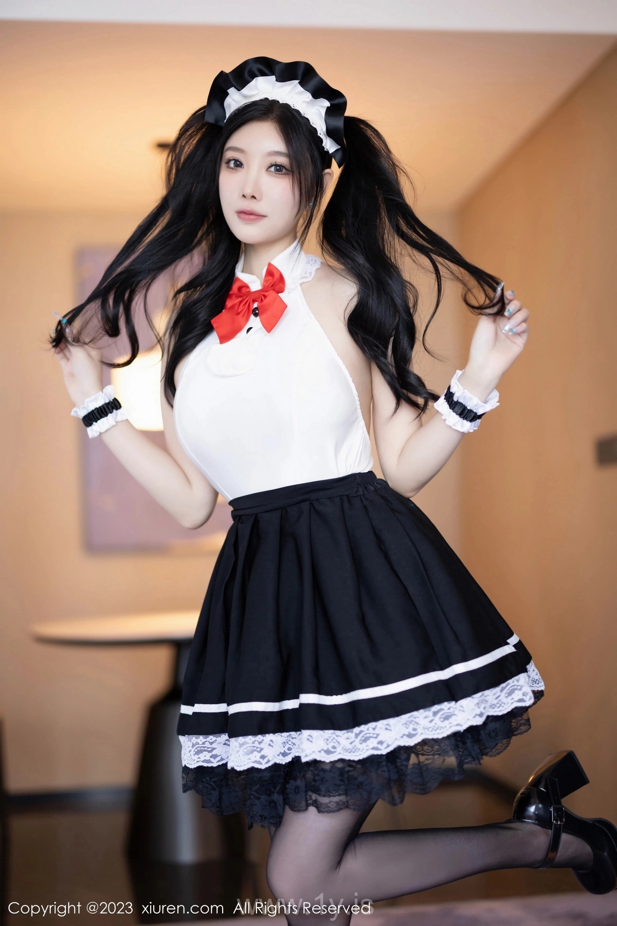 XIUREN(秀人网) No.7590 Pretty & Tempting Chinese Temptress 楊晨晨Yome