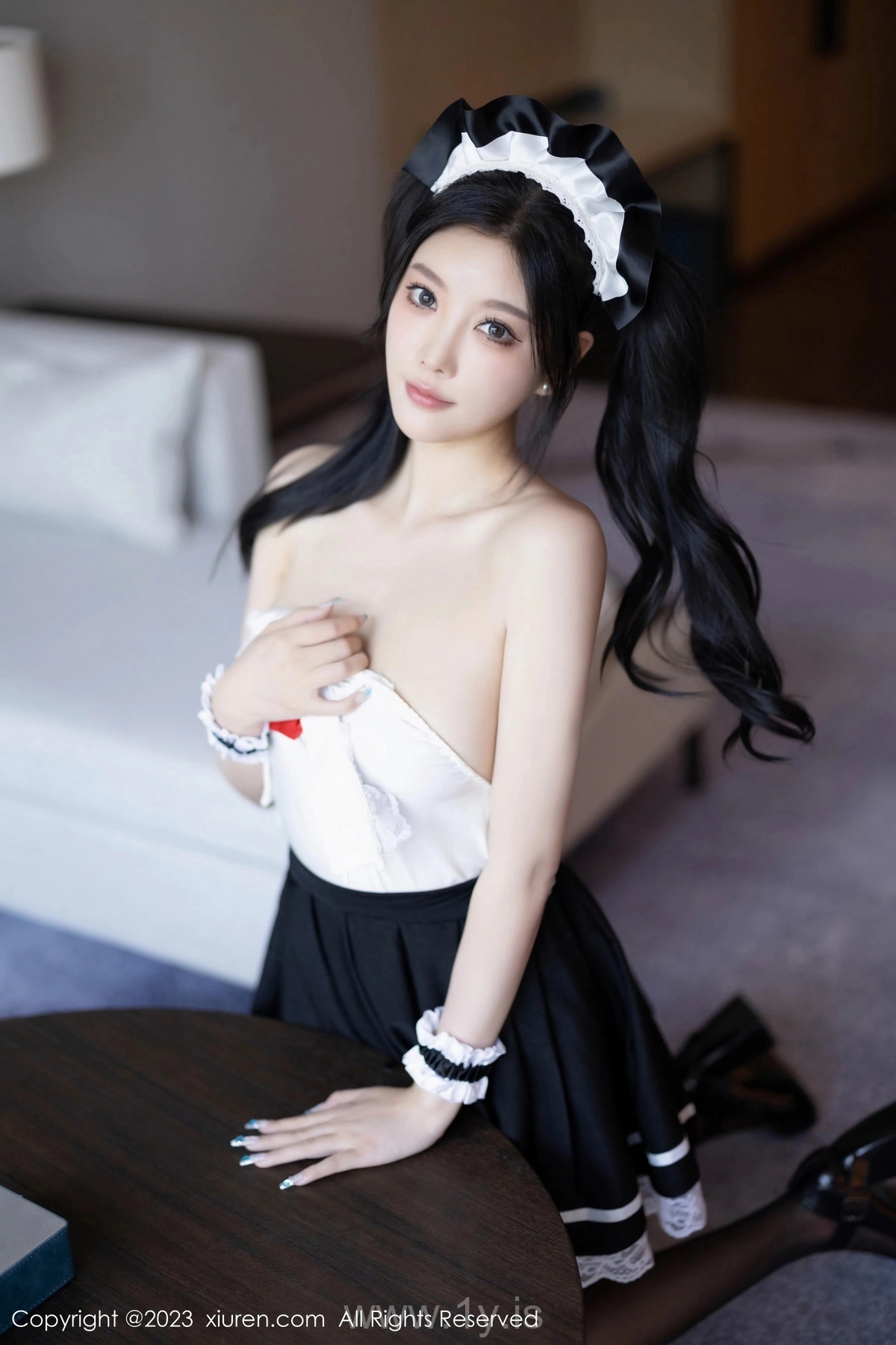 XIUREN(秀人网) No.7590 Pretty & Tempting Chinese Temptress 楊晨晨Yome