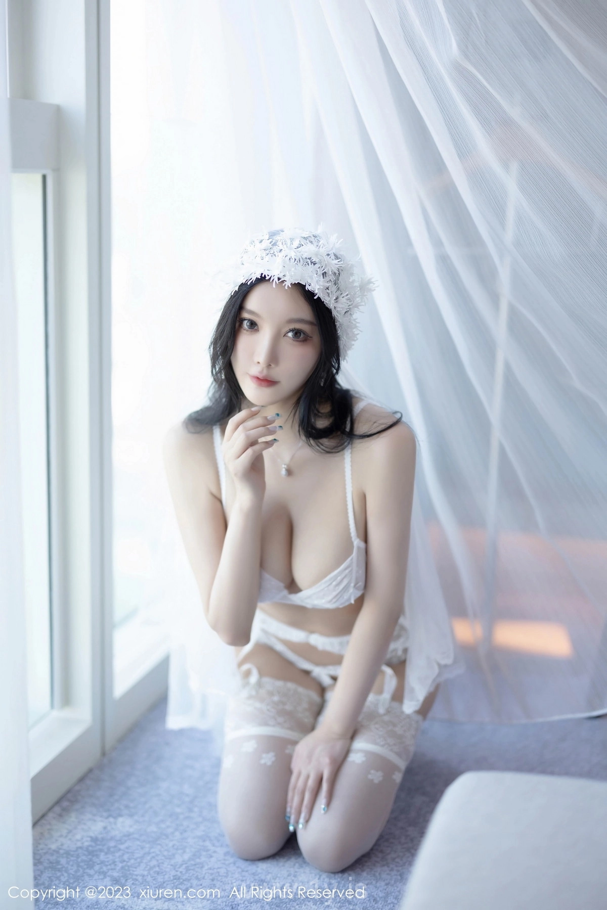 XIUREN(秀人网) No.7590 Pretty & Tempting Chinese Temptress 楊晨晨Yome