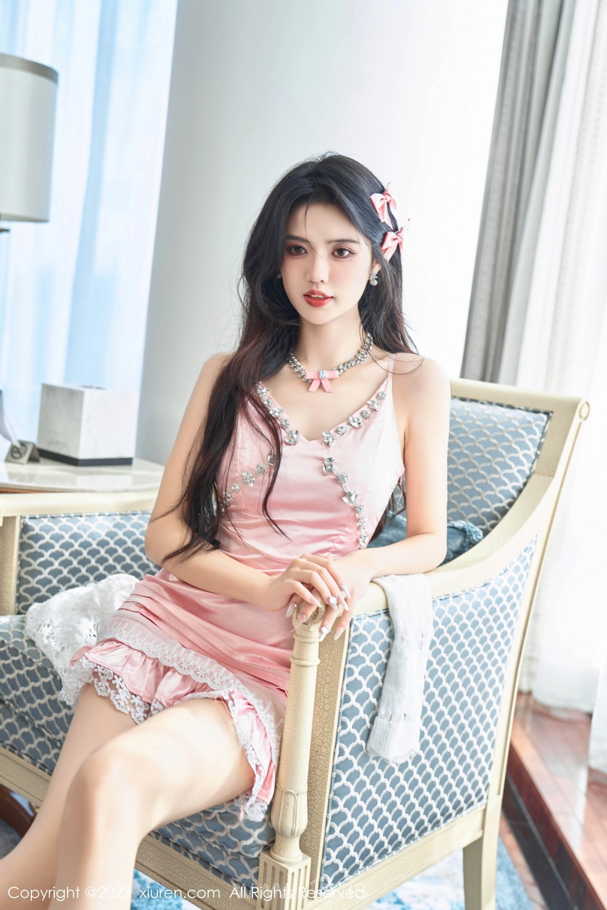 XIUREN(秀人网) No.7595 Chic Asian Women 淺淺Danny