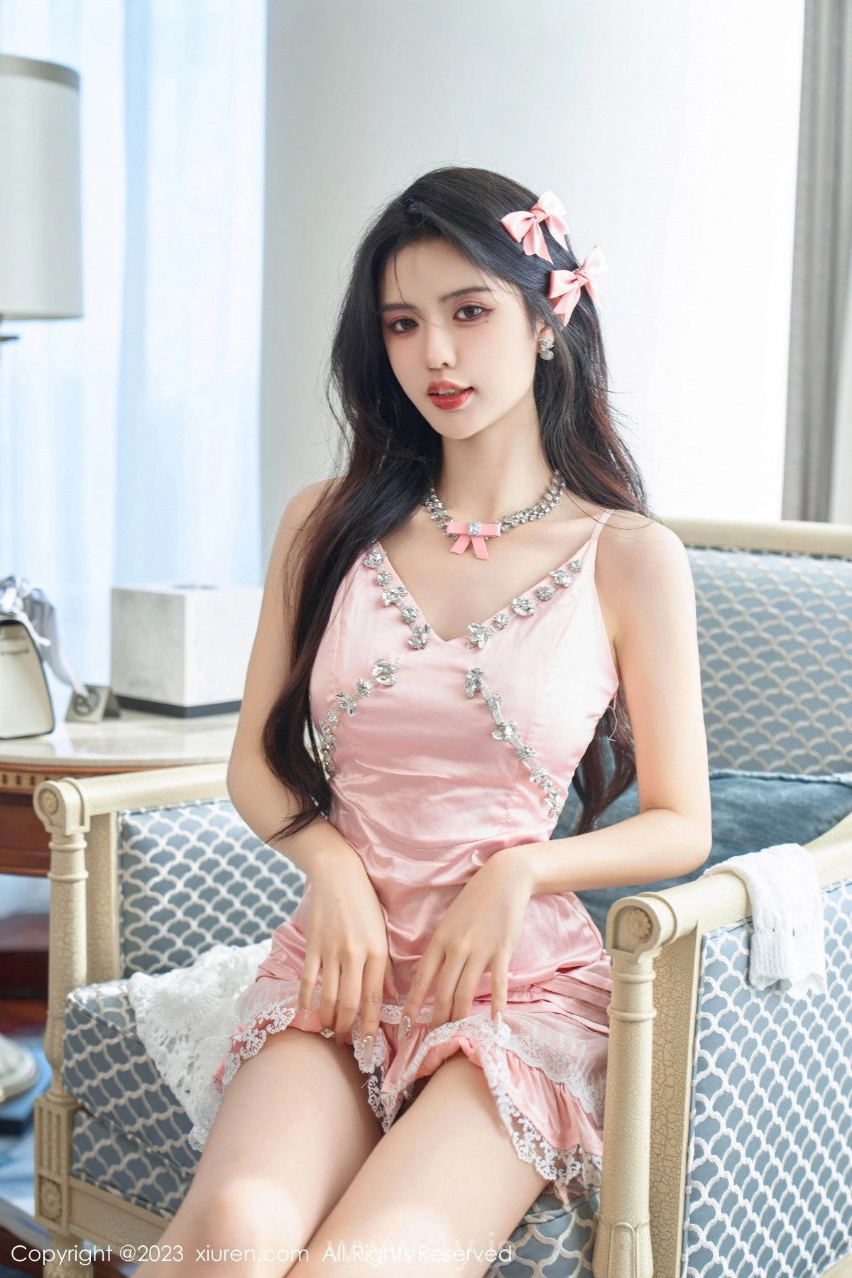 XIUREN(秀人网) No.7595 Chic Asian Women 淺淺Danny