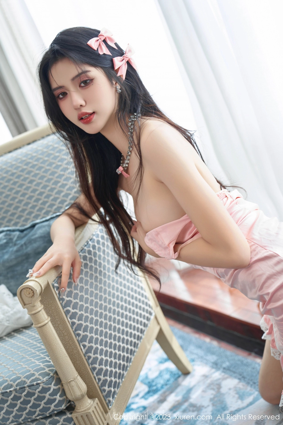 XIUREN(秀人网) No.7595 Chic Asian Women 淺淺Danny