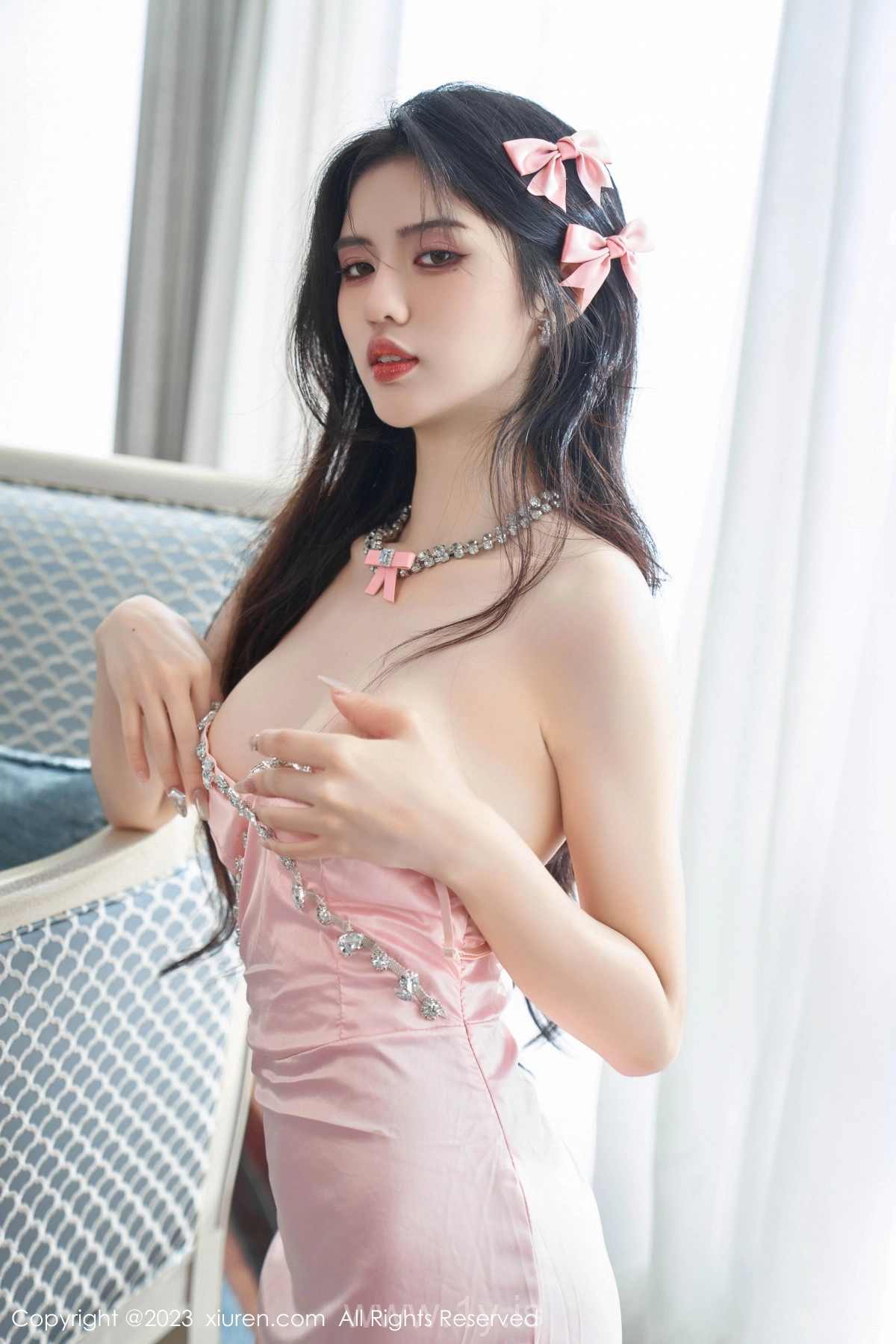 XIUREN(秀人网) No.7595 Chic Asian Women 淺淺Danny