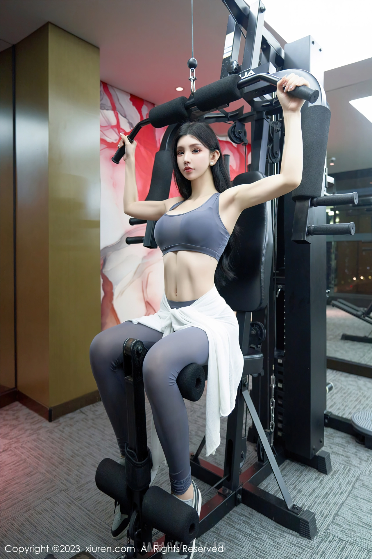 XIUREN(秀人网) No.7651 Extraordinary Chinese Rose 周于希Sally主题健身博主