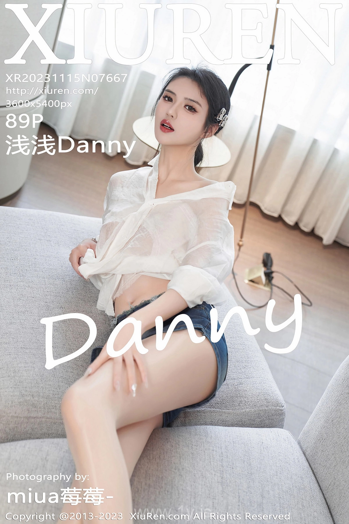 XIUREN(秀人网) No.7667 Attractive Asian Starlet 淺淺Danny